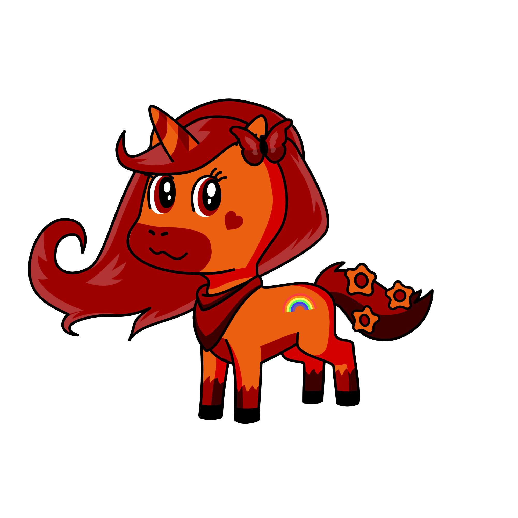 Sahara, the unicorn