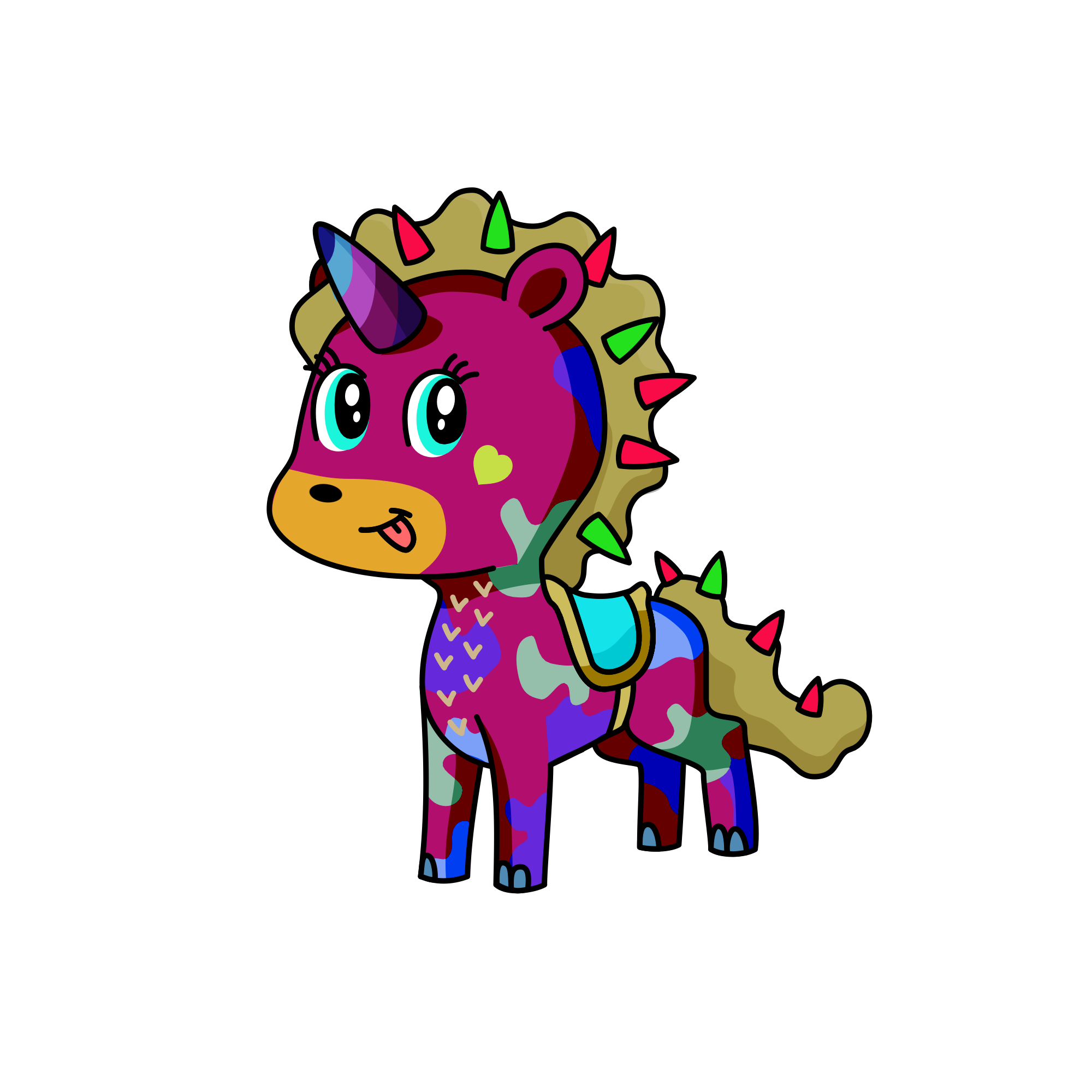 I love you, the unicorn