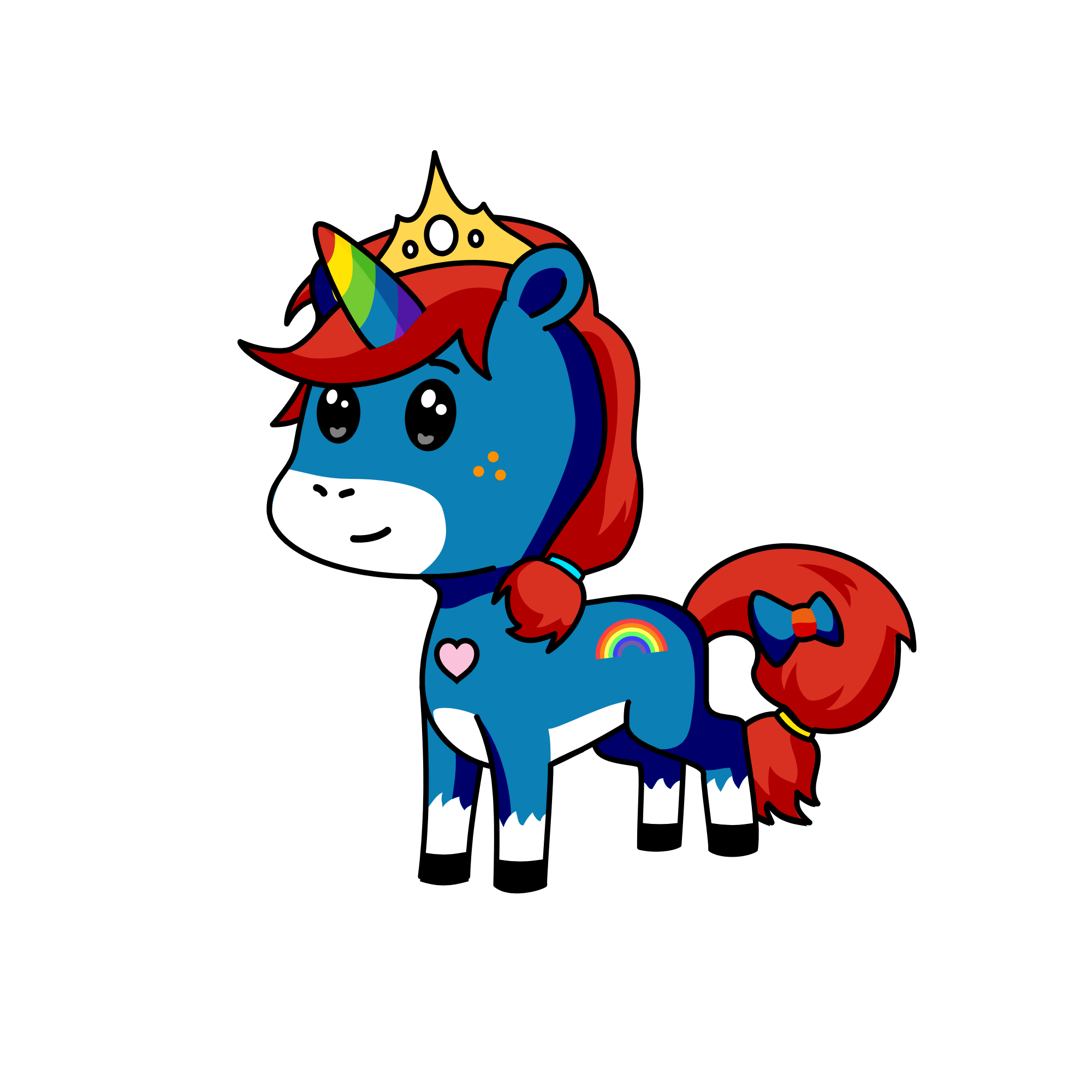 DonaTina, the unicorn