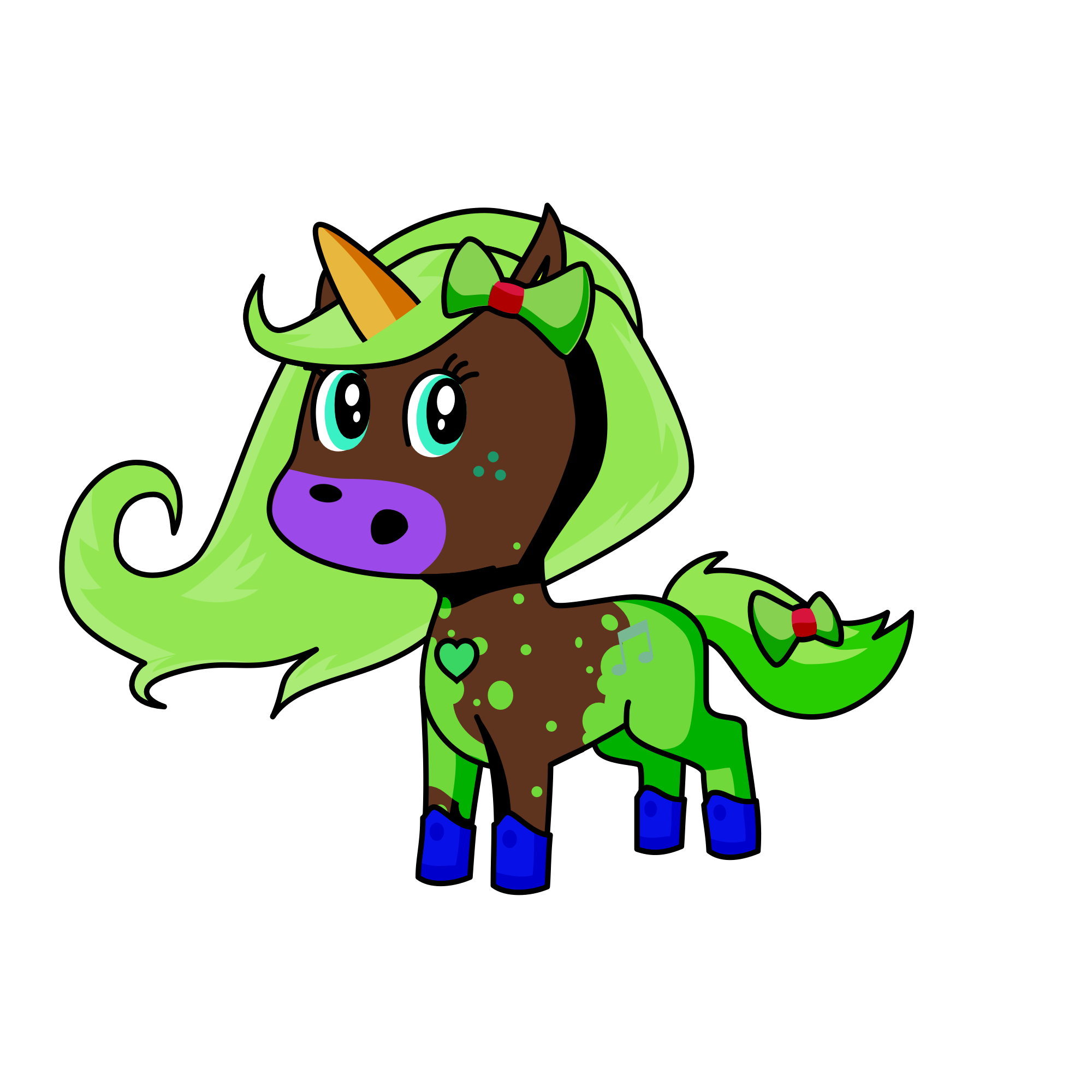 Hoho, the unicorn