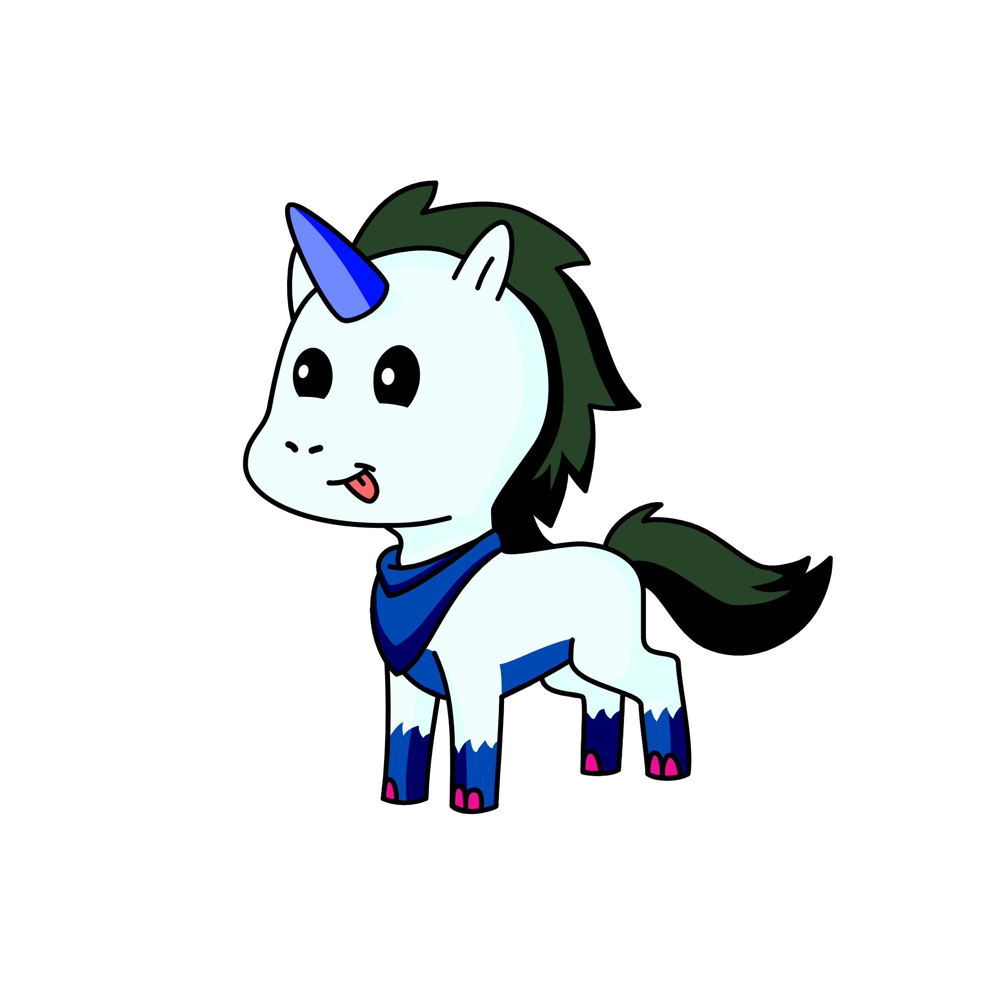 Aj, the unicorn