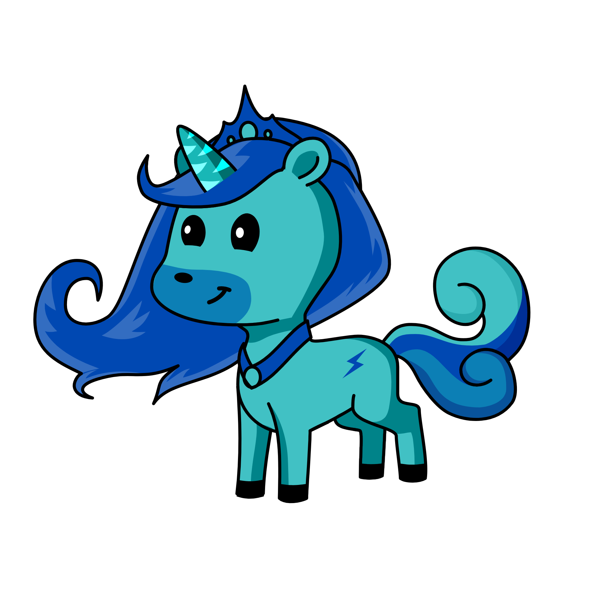 Icey, the unicorn