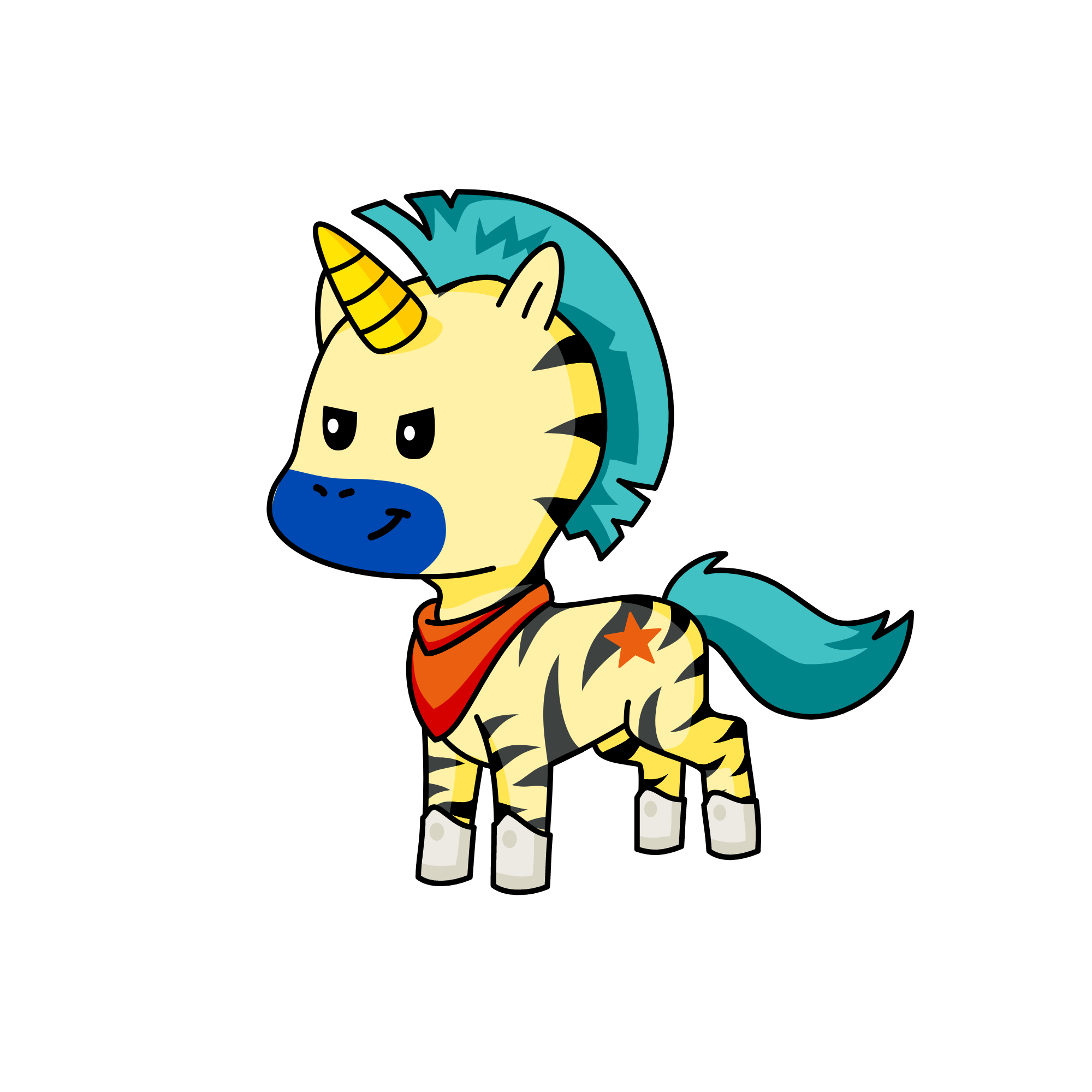 musimon, the unicorn