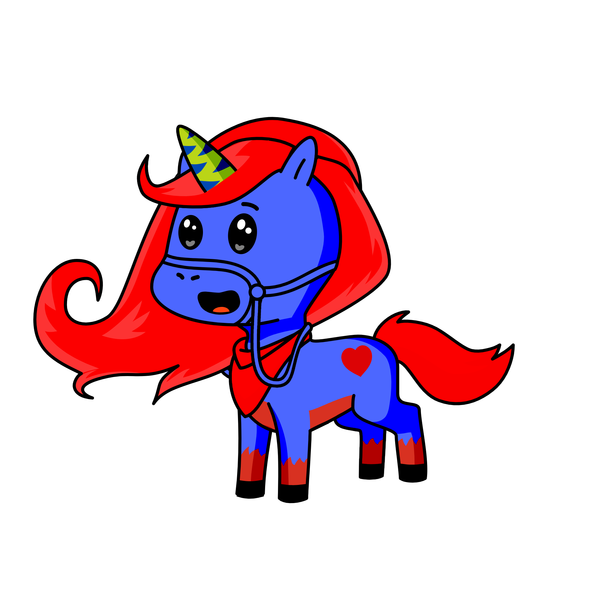 strawberry, the unicorn