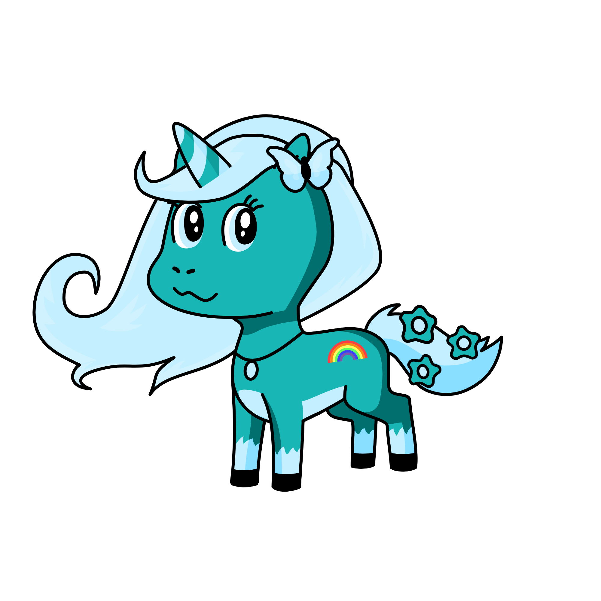Icy, the unicorn