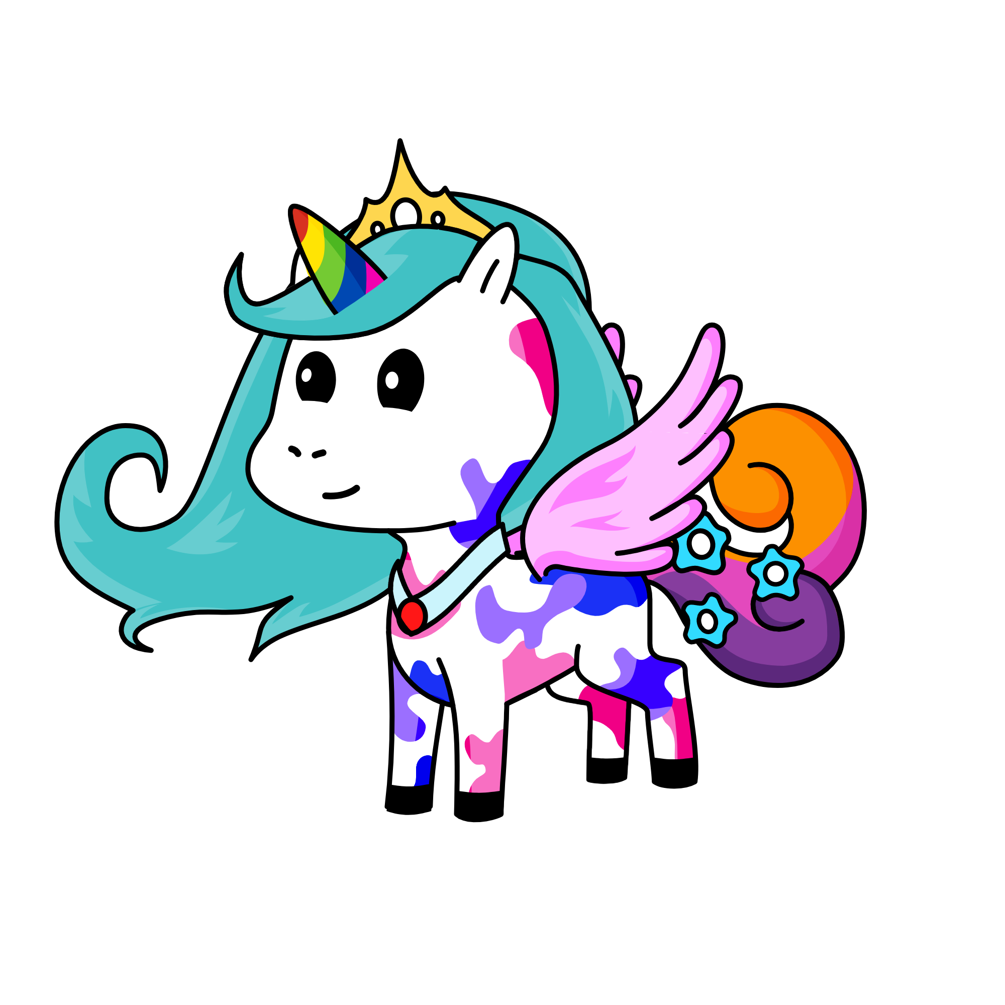 公主, the unicorn