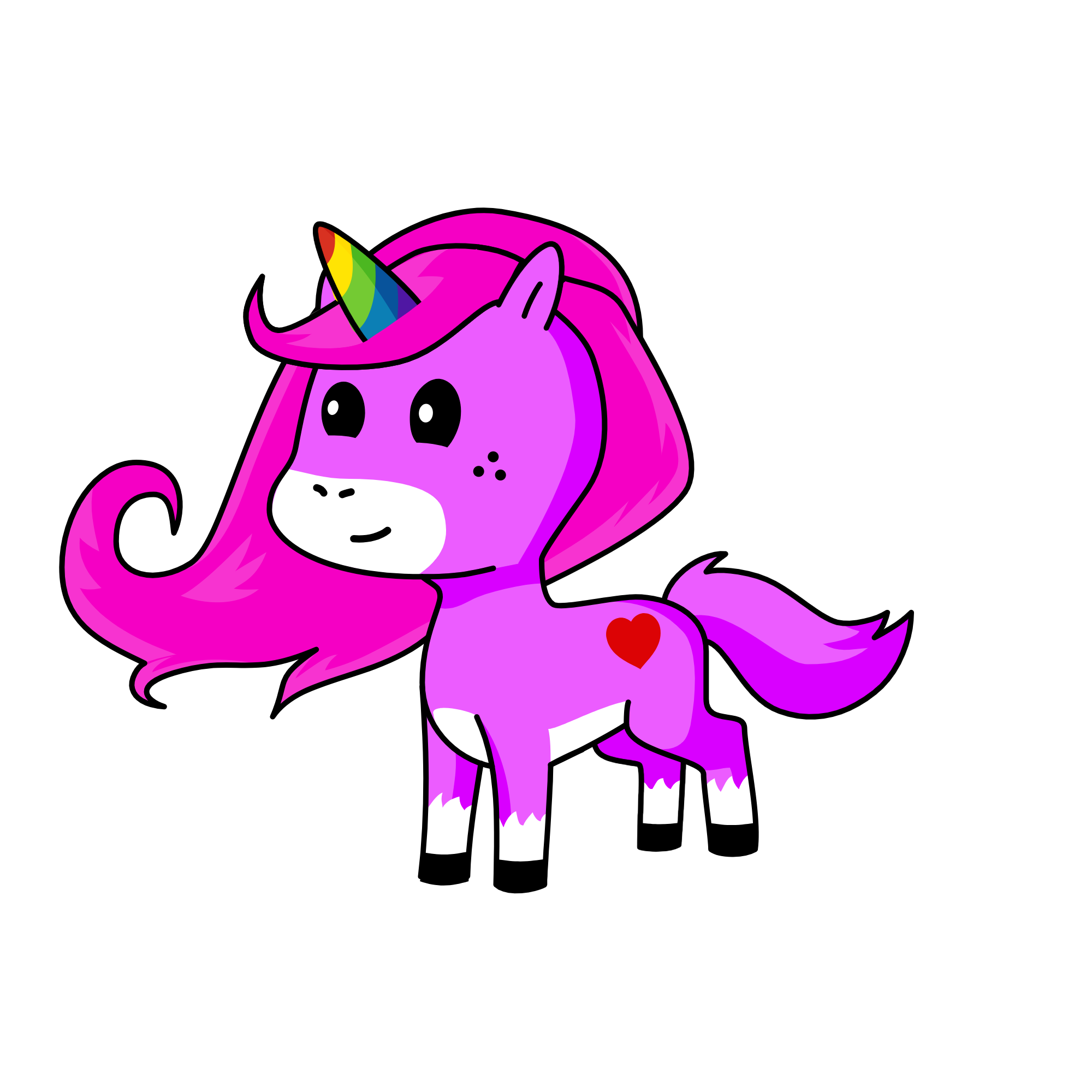 Ringa, the unicorn