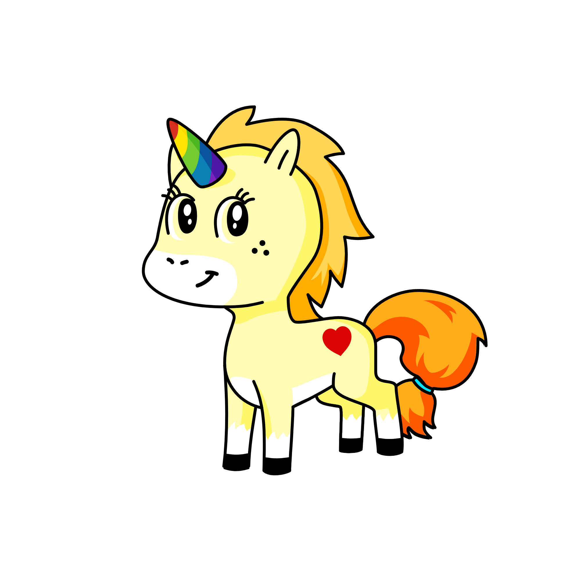 sweety, the unicorn