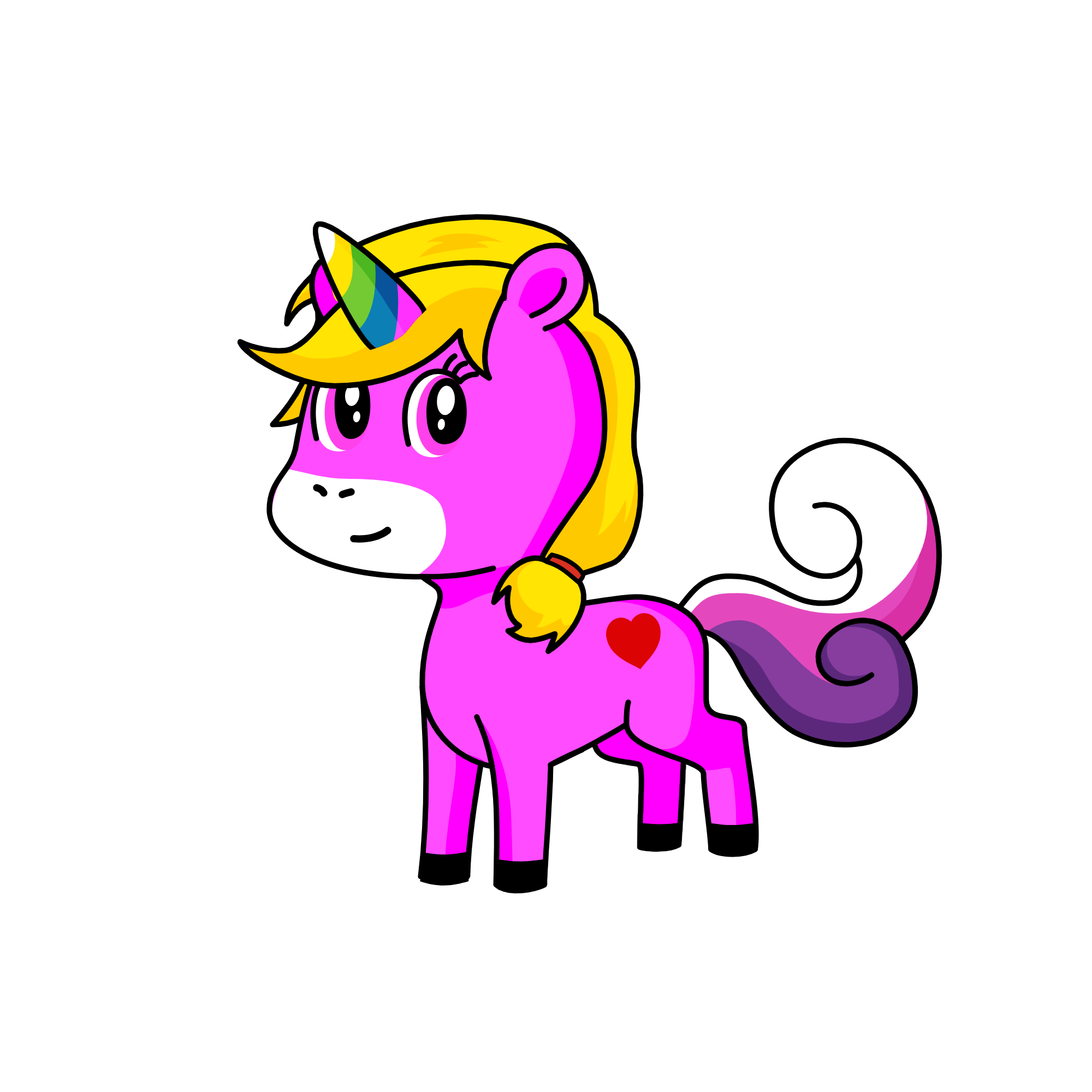 pinky, the unicorn