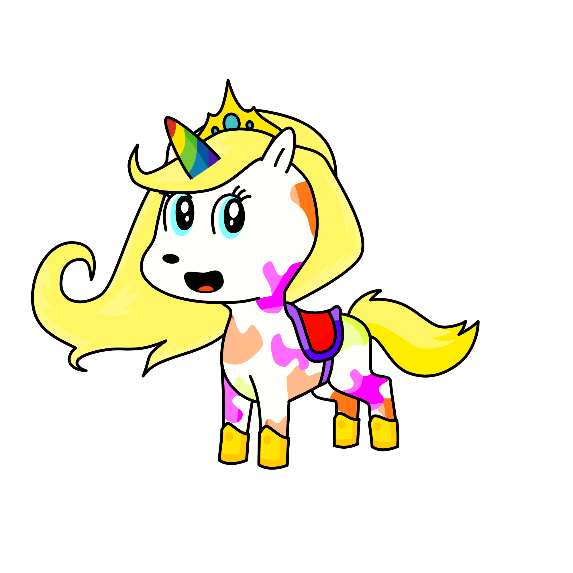 unicorn rainbow, the unicorn