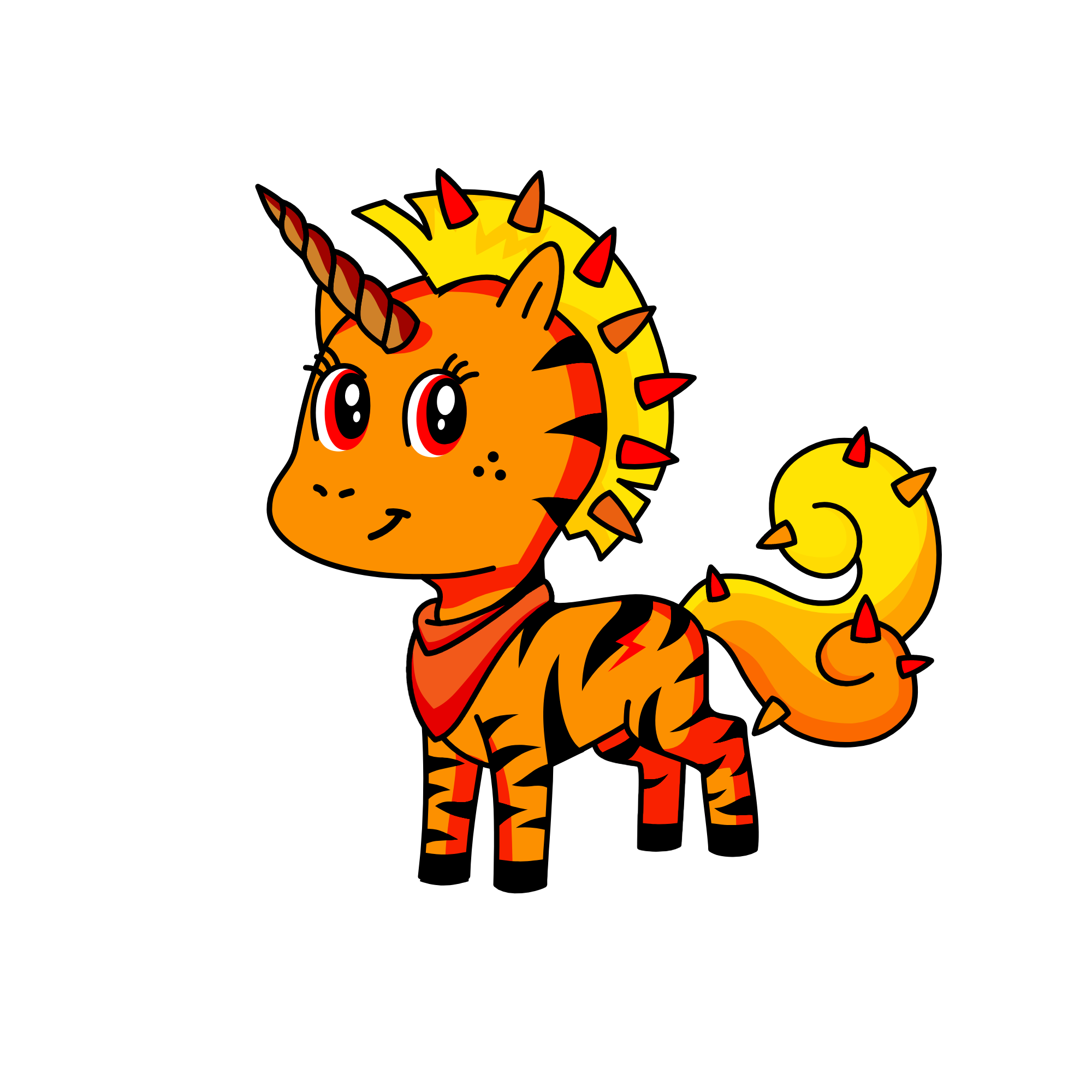 Tigress, the unicorn