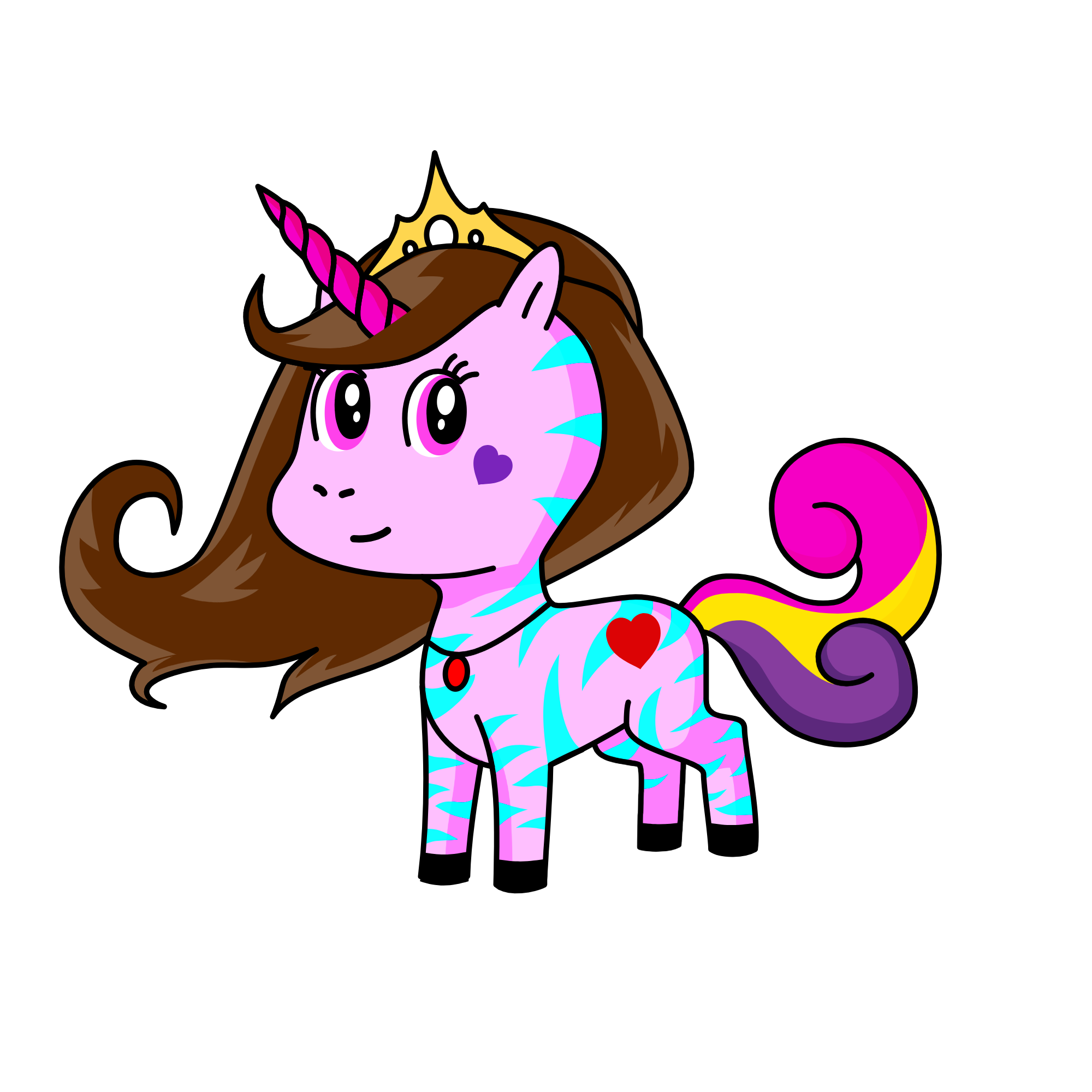 Icy, the unicorn