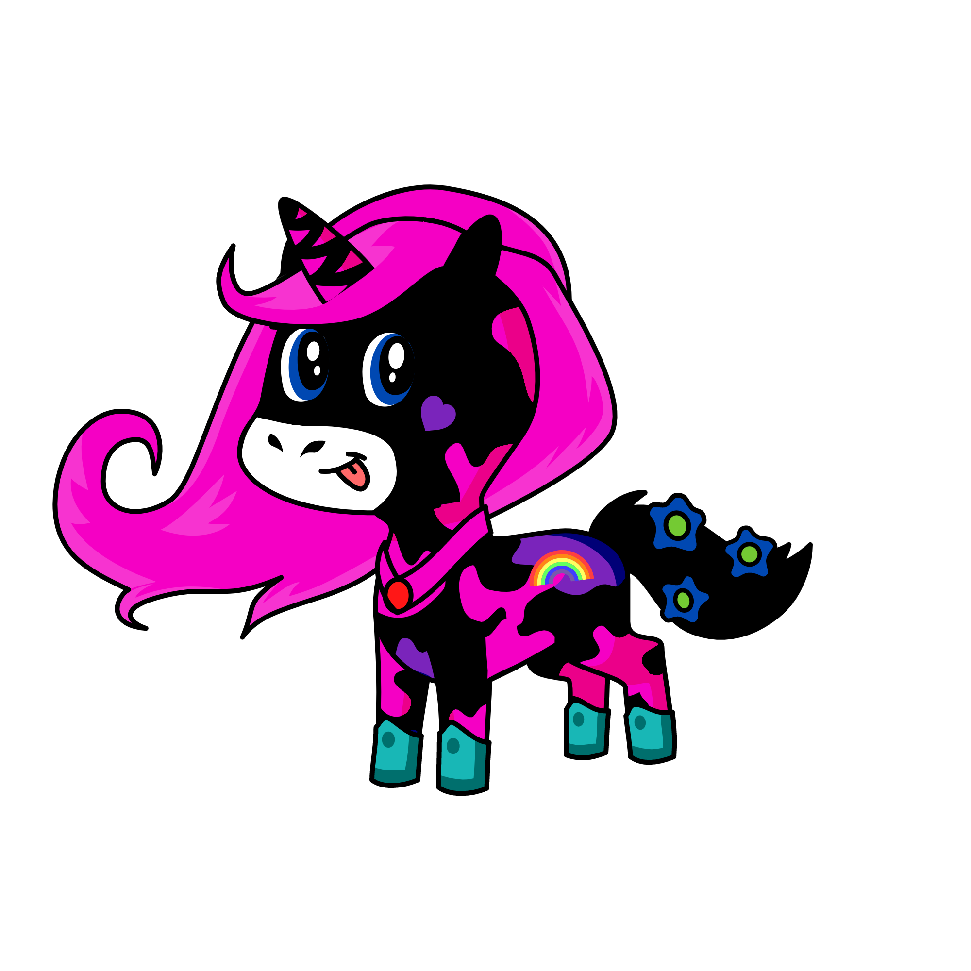 darker rambow, the unicorn