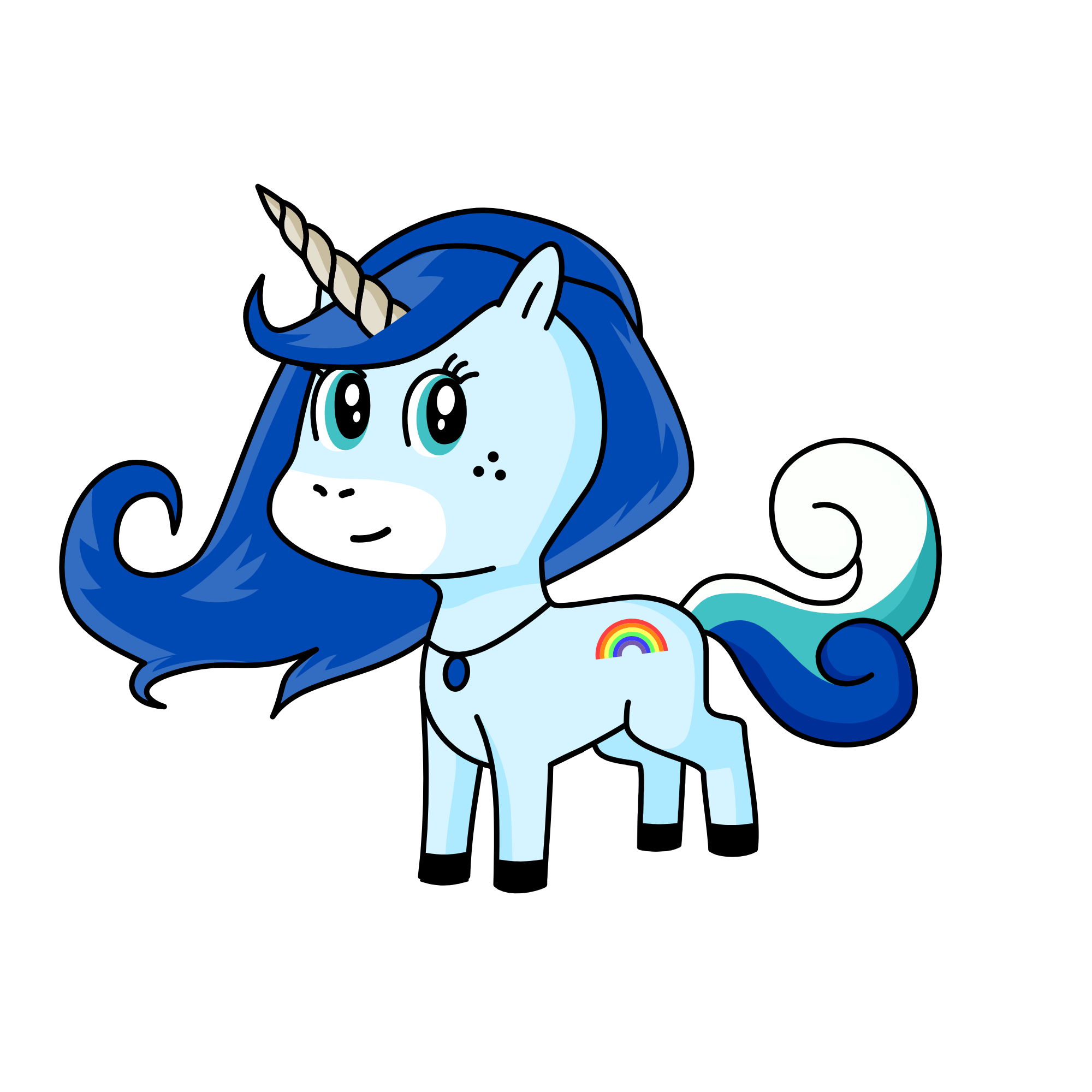 Ice, the unicorn