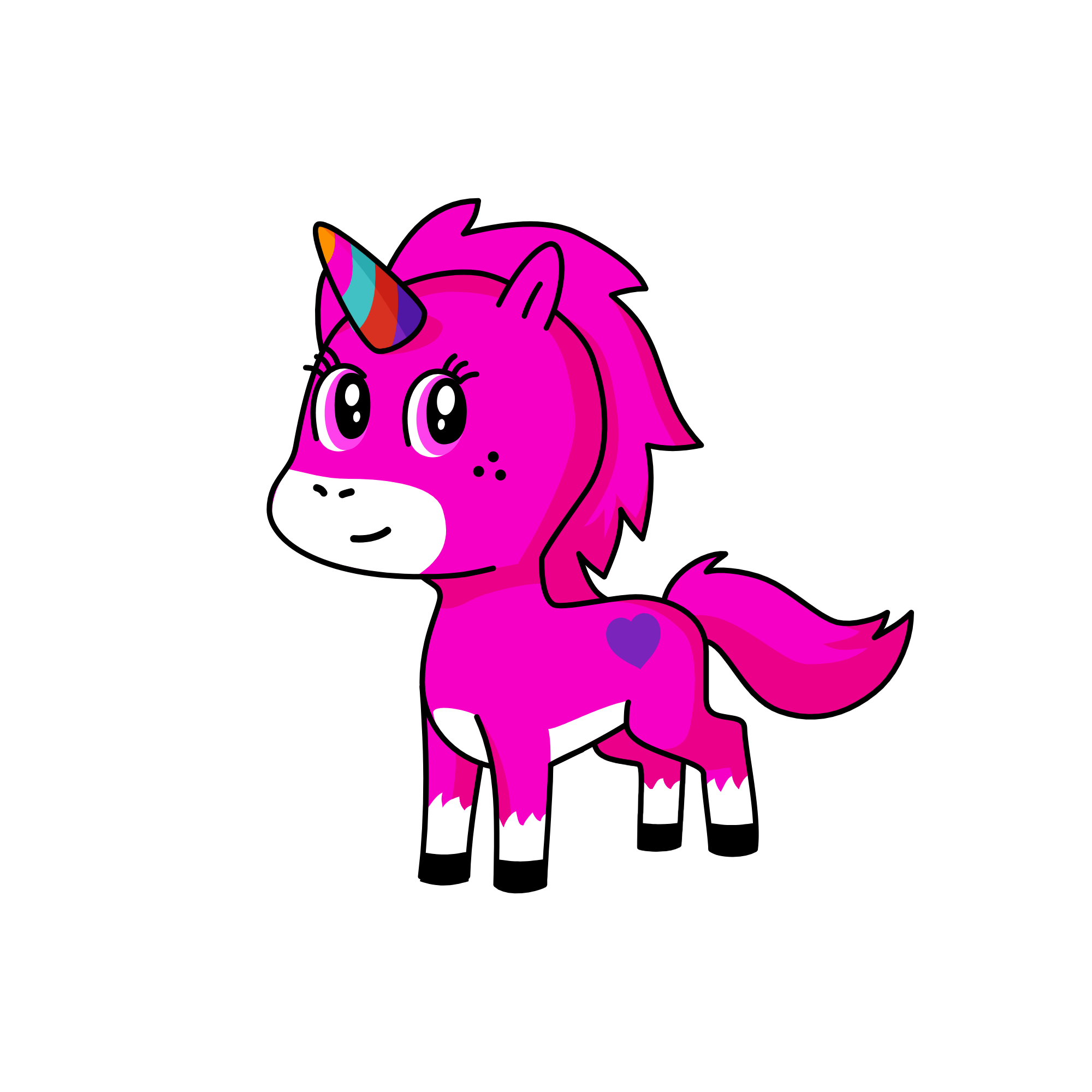 the cutey, the unicorn