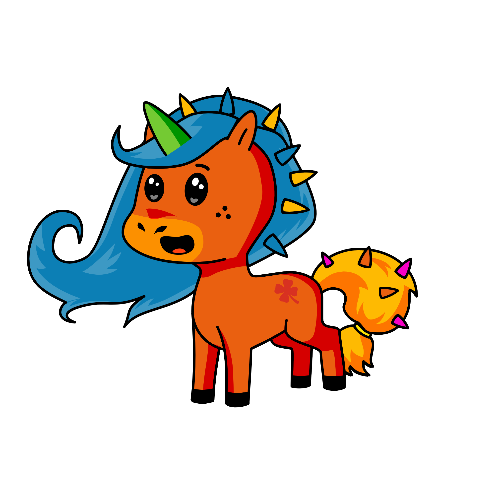 nlkphiugt7, the unicorn
