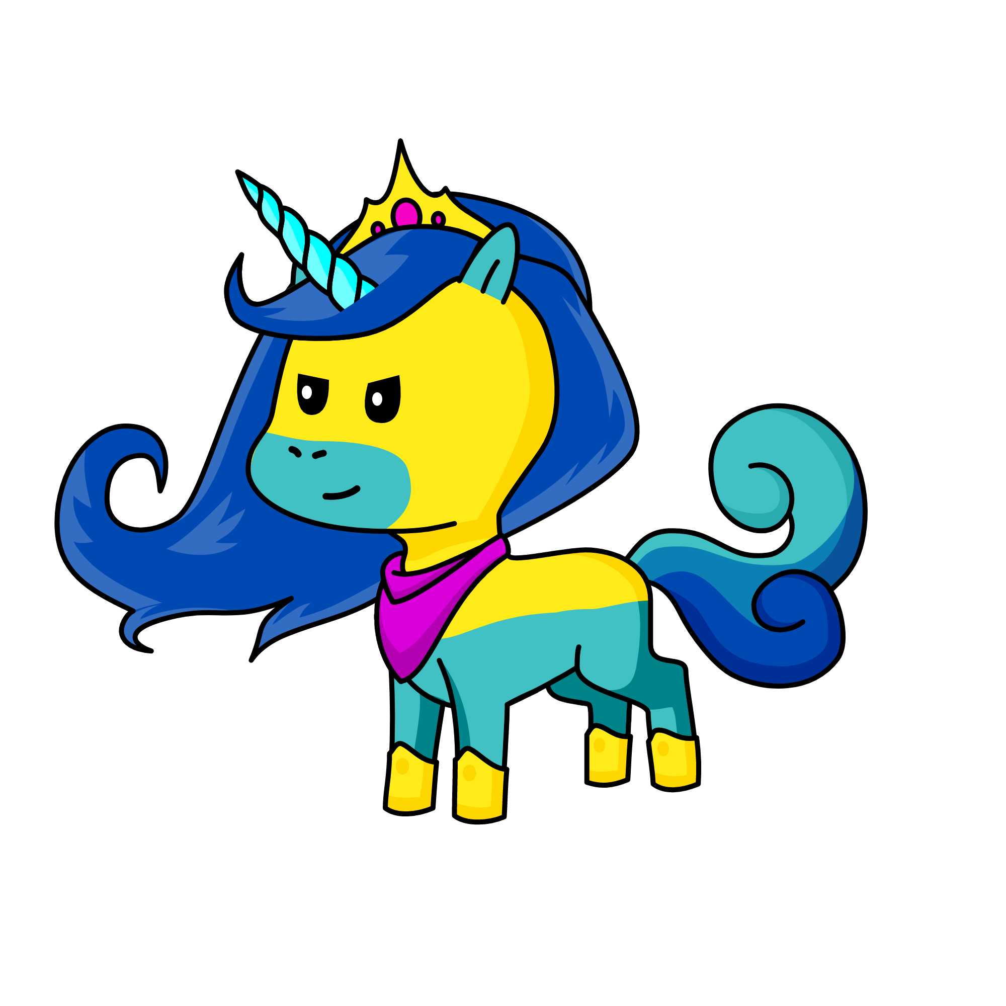 Friday, the unicorn