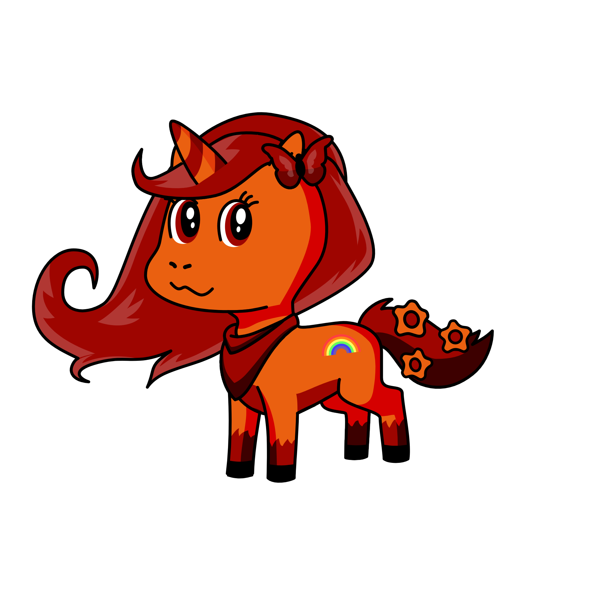 Sahara, the unicorn