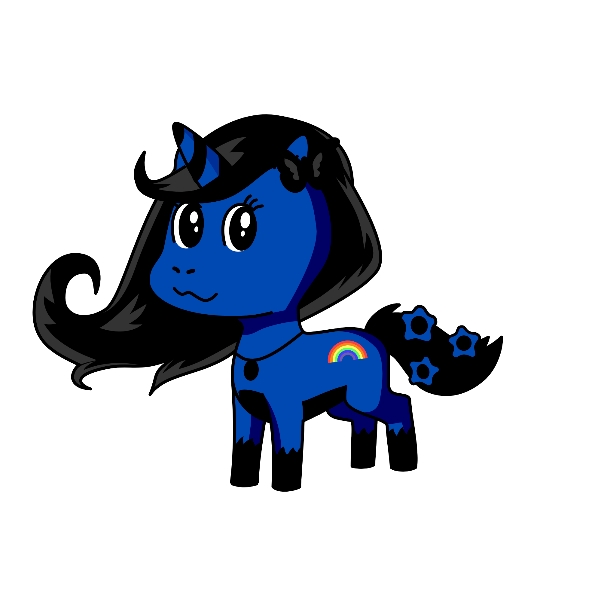 Moonlight, the unicorn