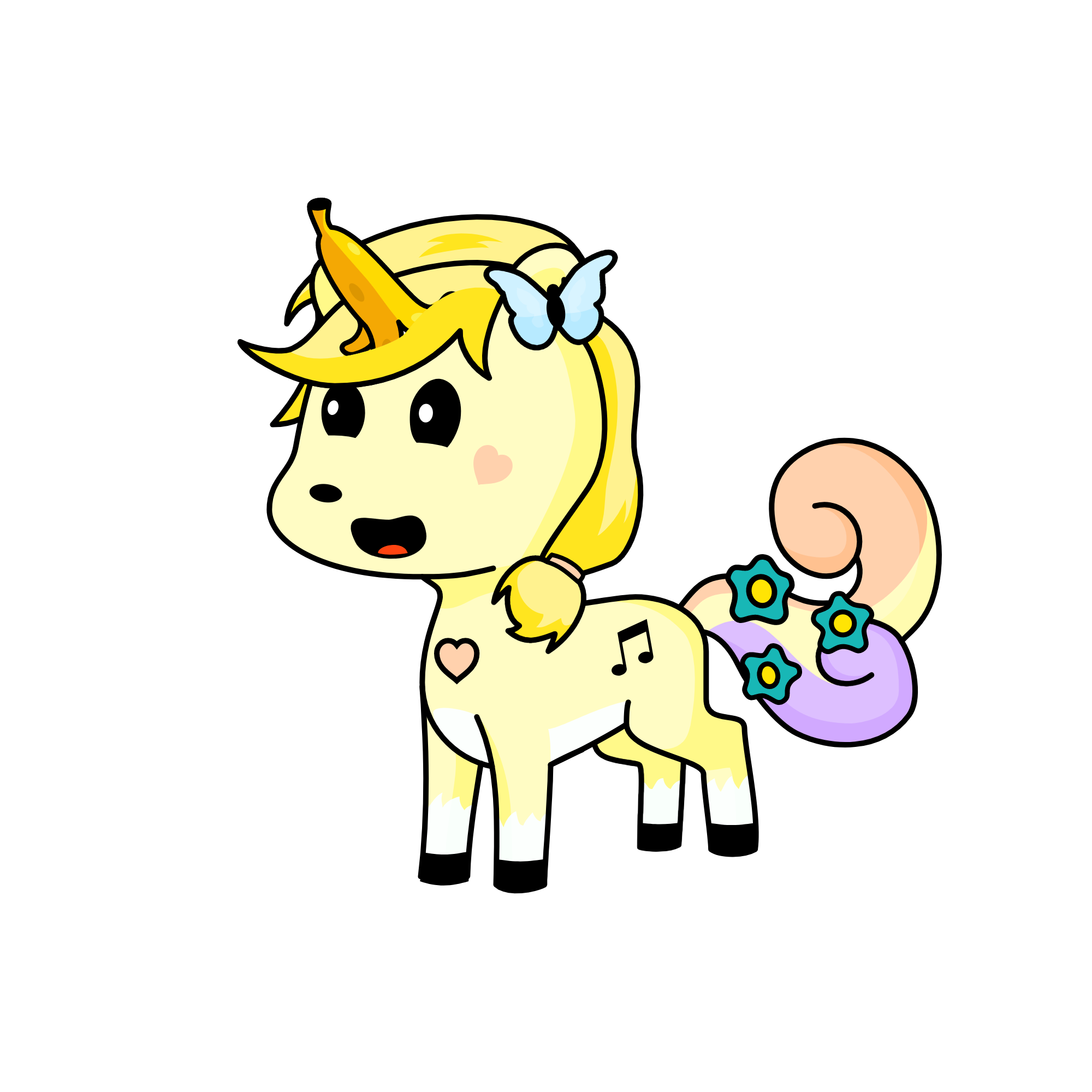 Bananaaaaahh, the unicorn