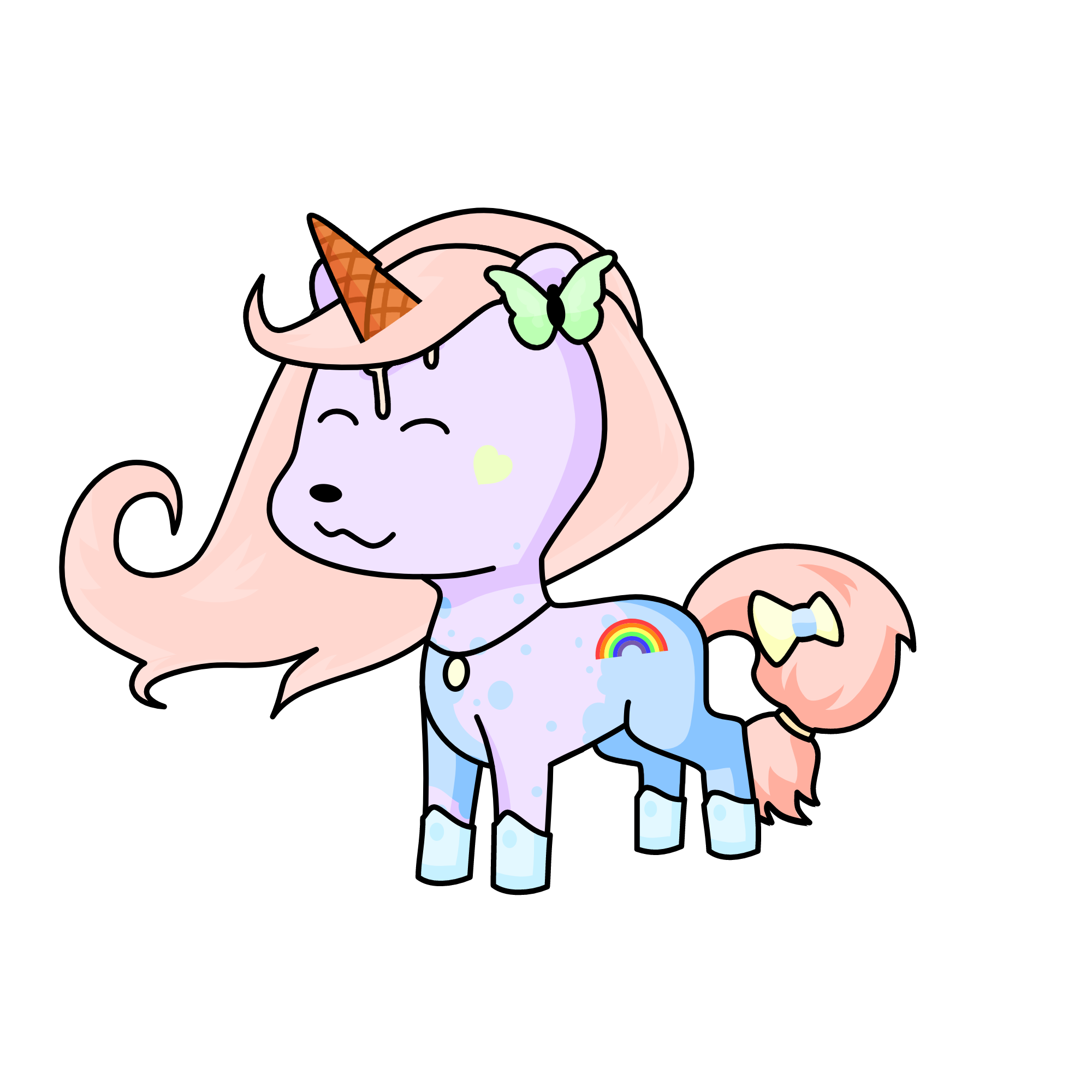 Ice creaammm, the unicorn