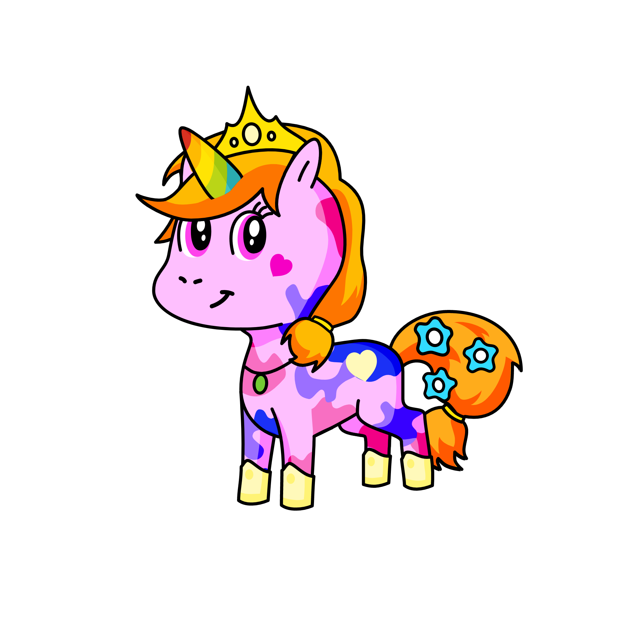 lollie, the unicorn