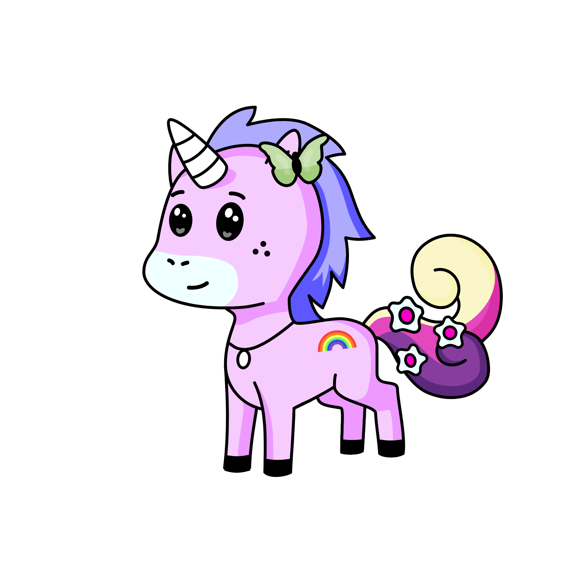 fairy floss, the unicorn