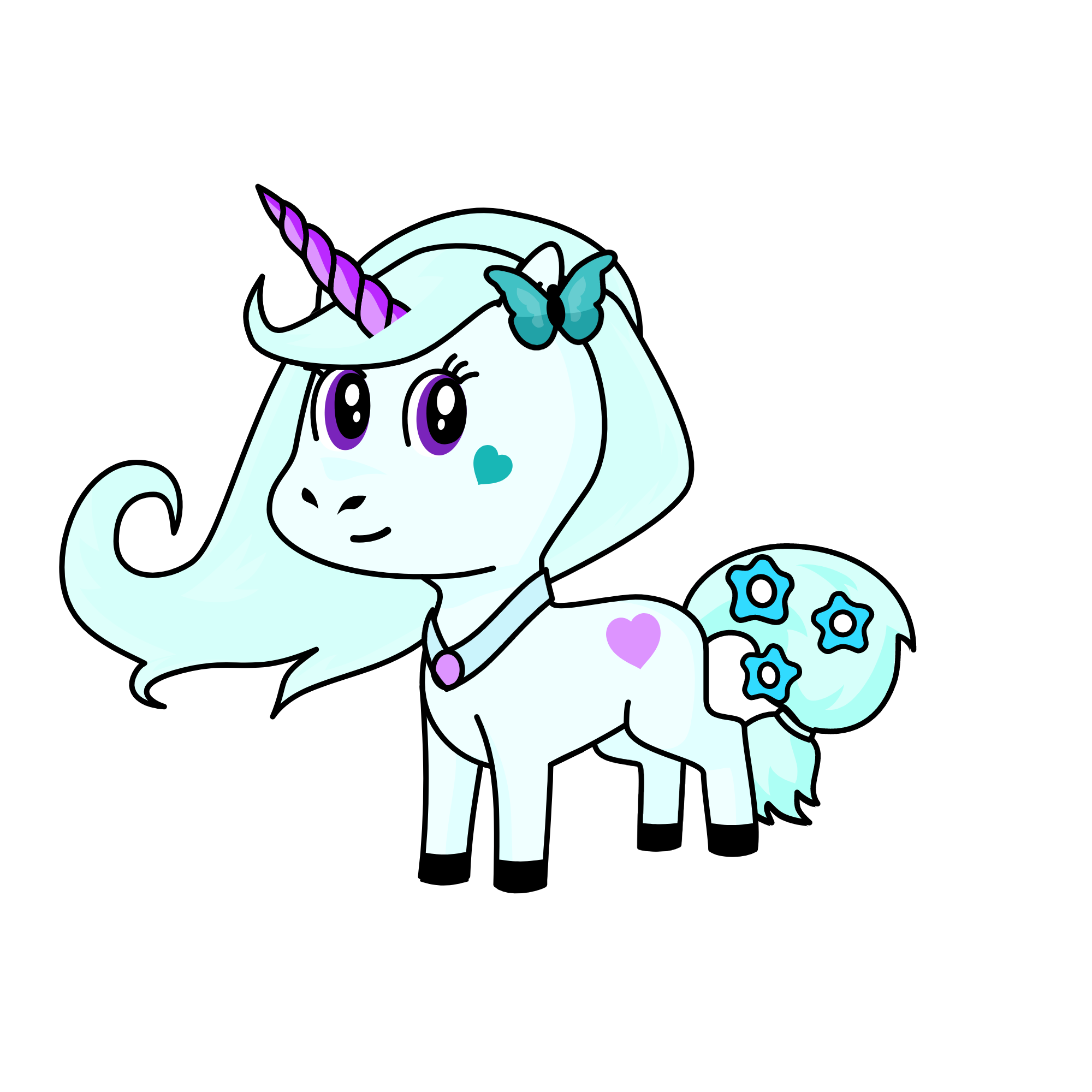 snow, the unicorn