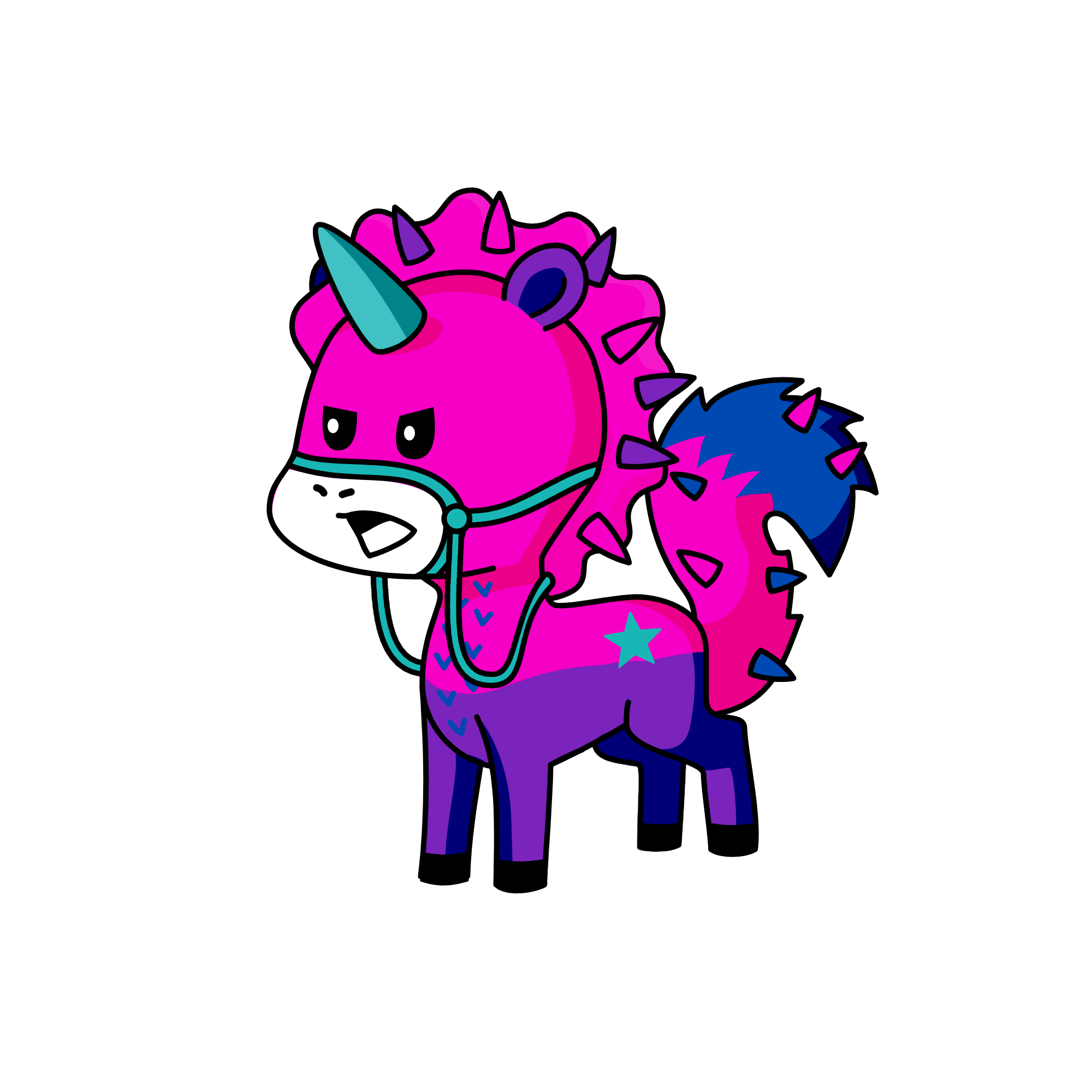 пв, the unicorn