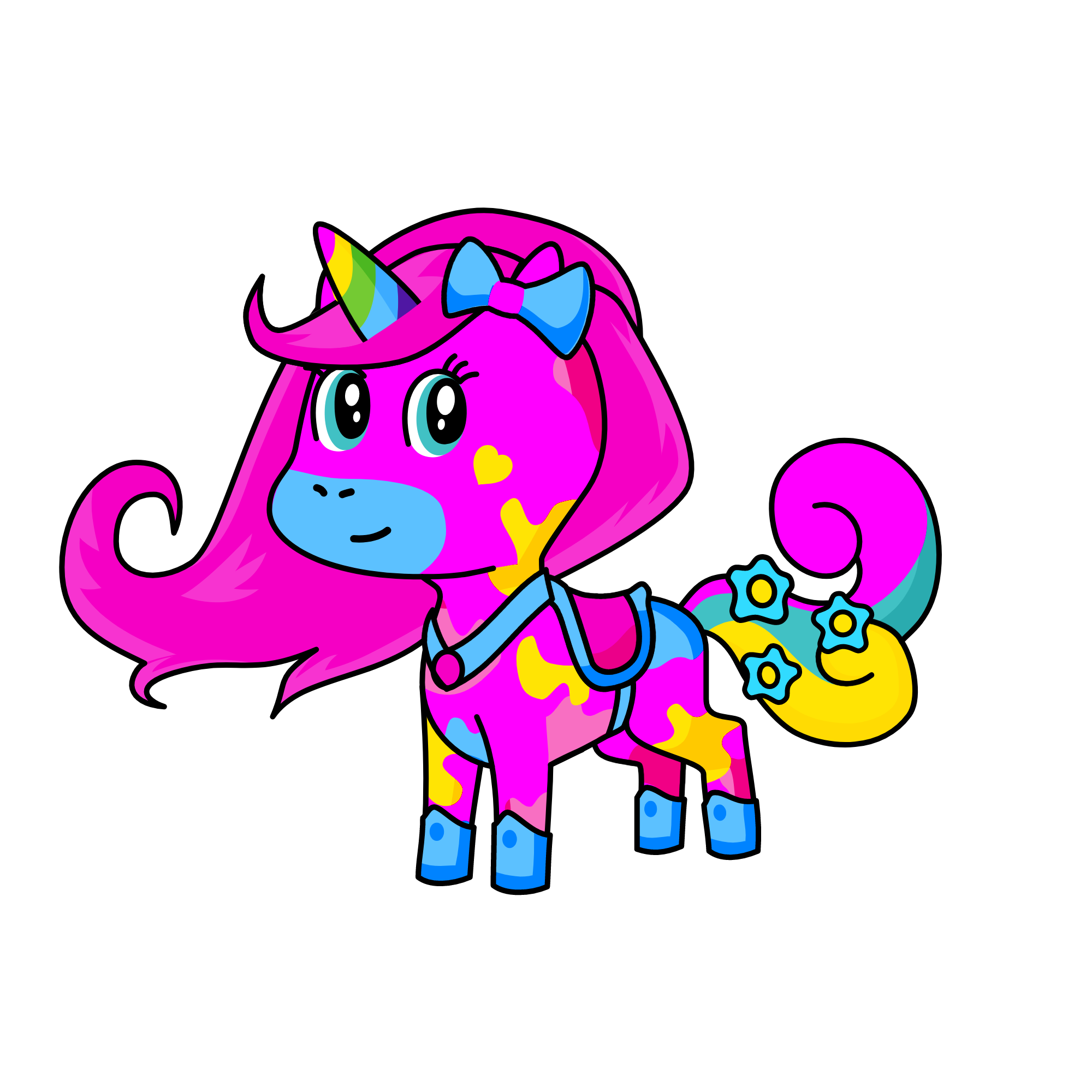 Arty, the unicorn