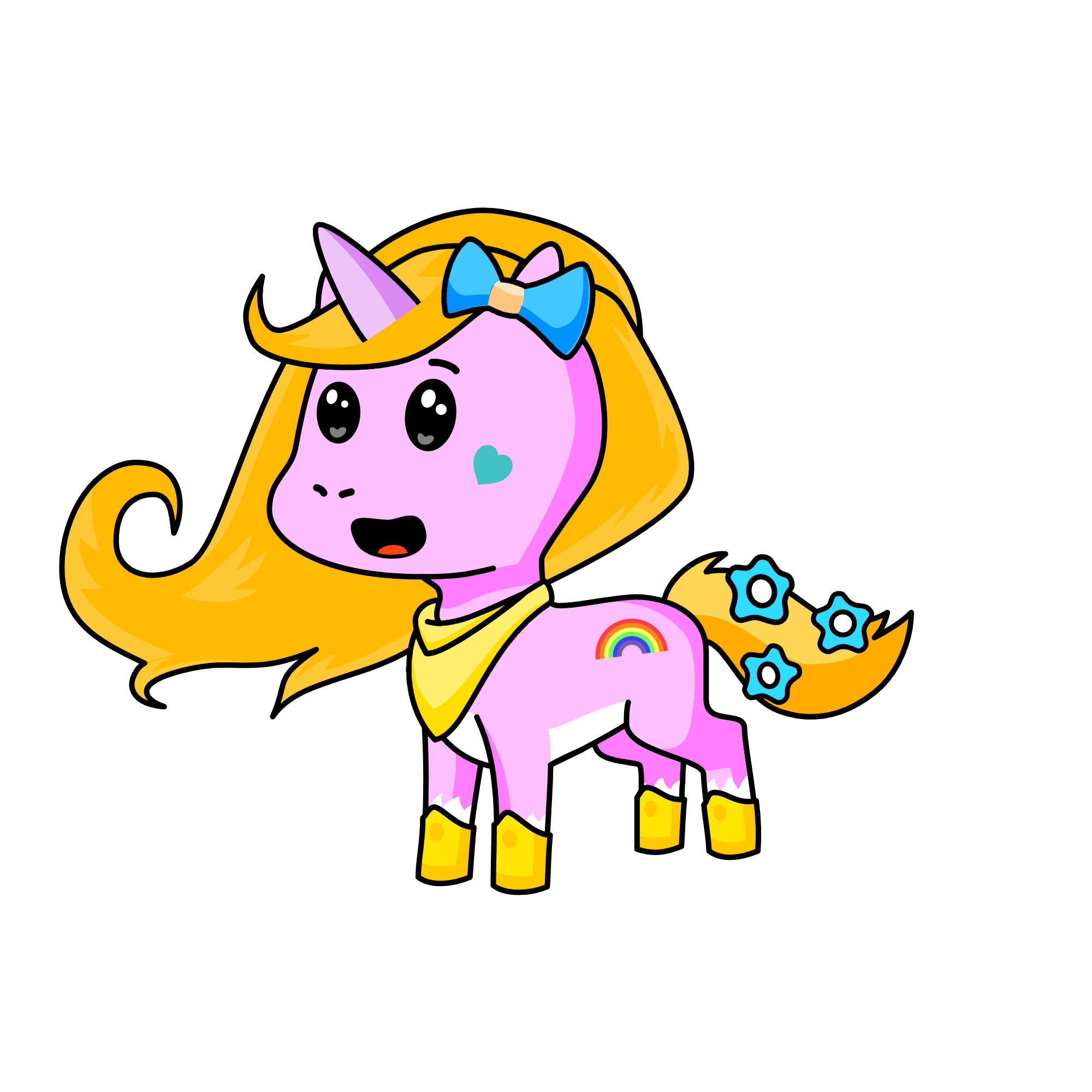 Sprinkles, the unicorn