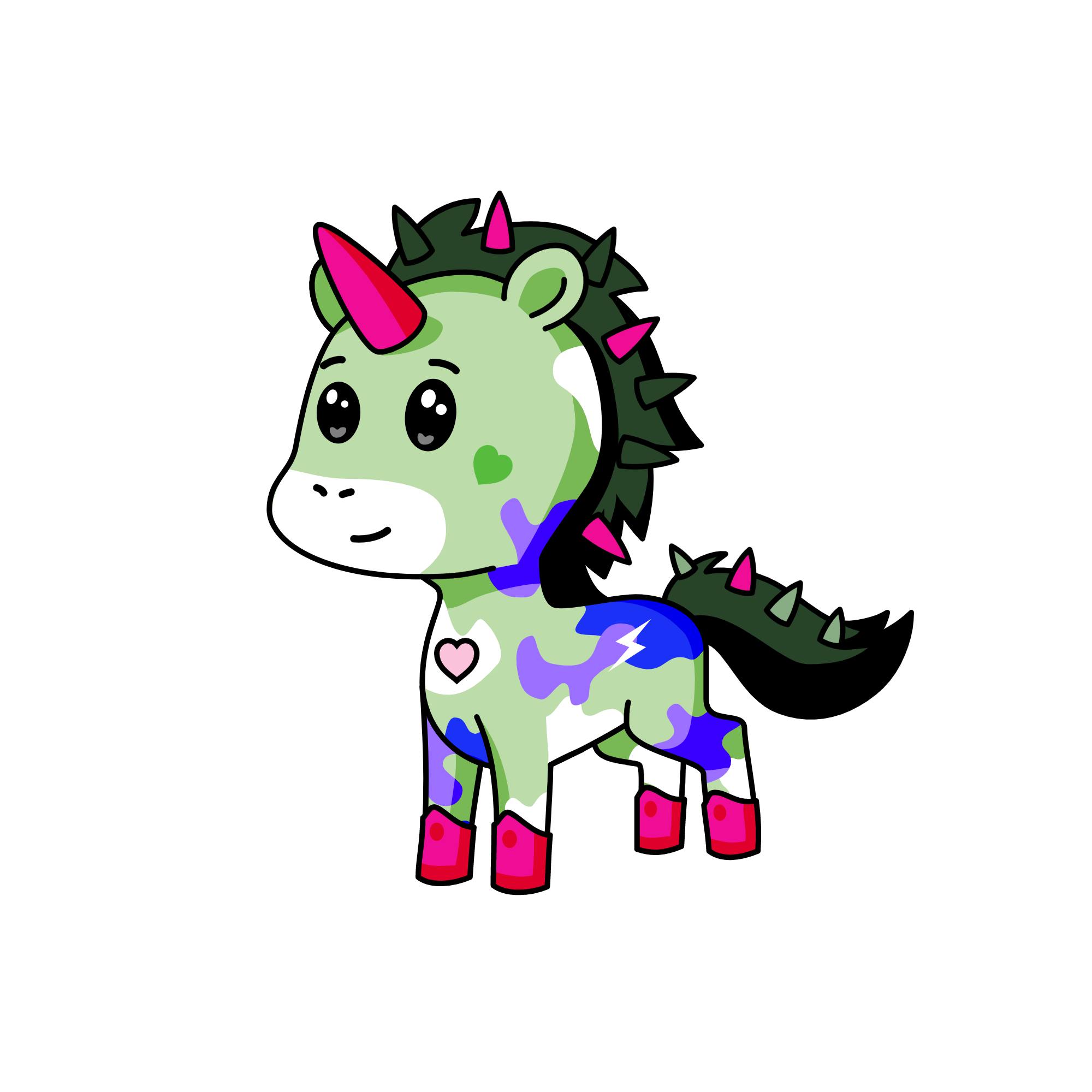 Sky, the unicorn