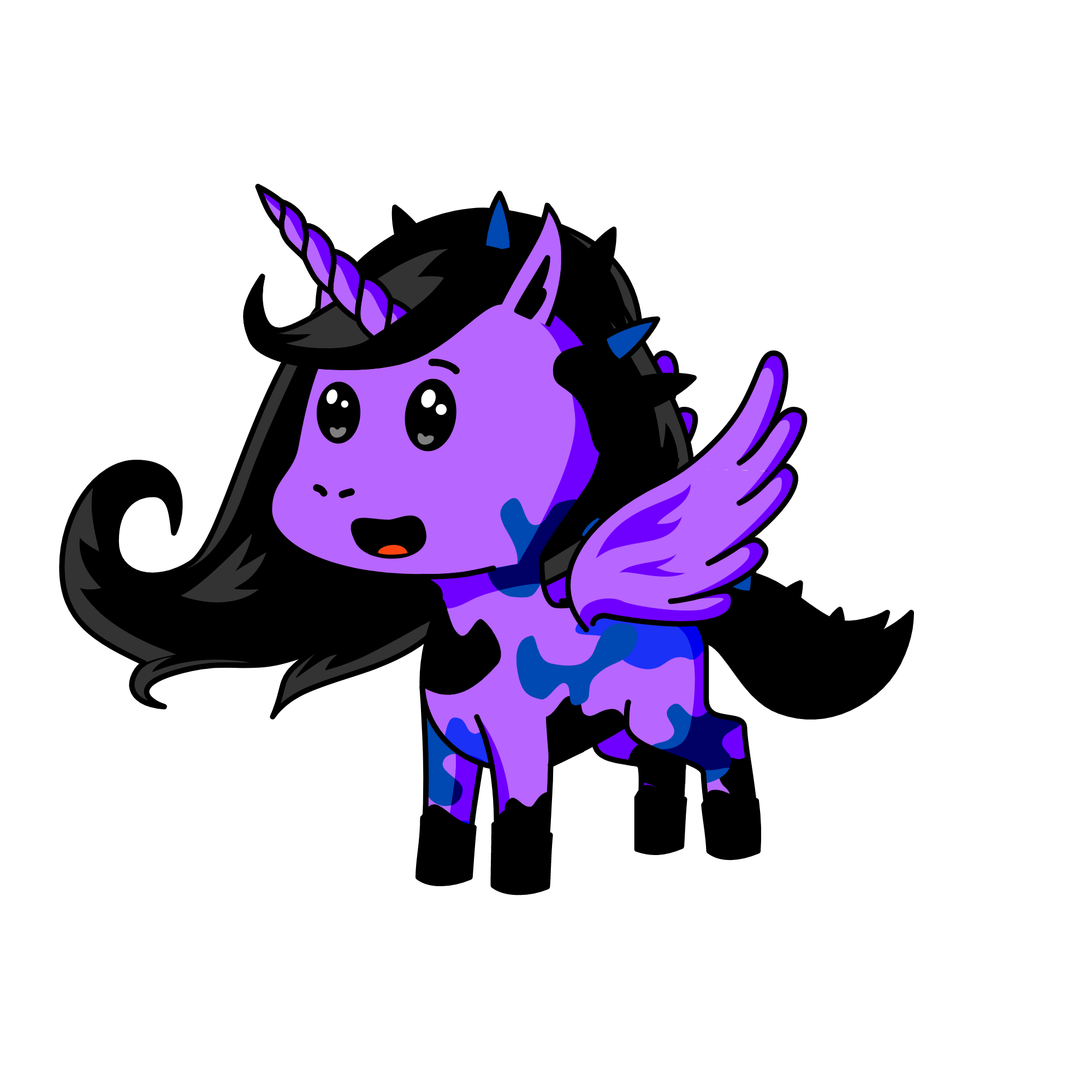 hungry, the unicorn
