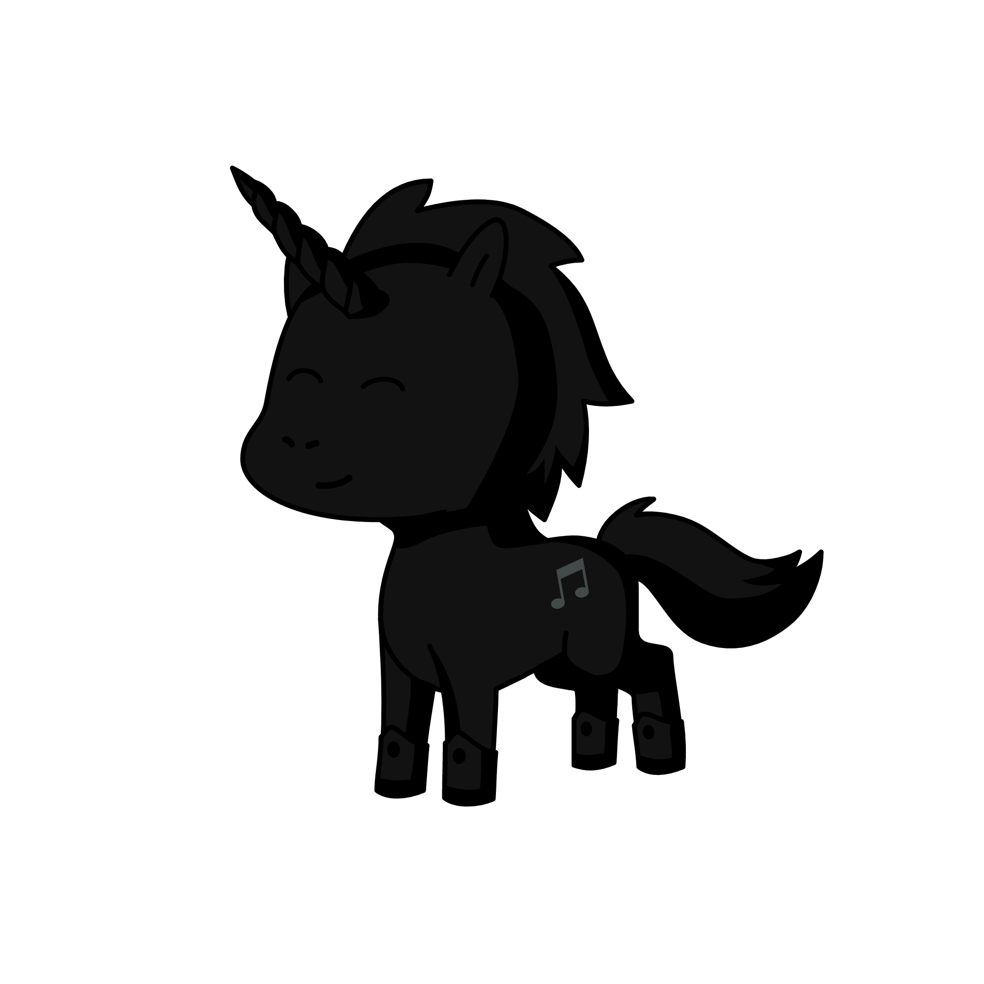 Midnight Song, the unicorn