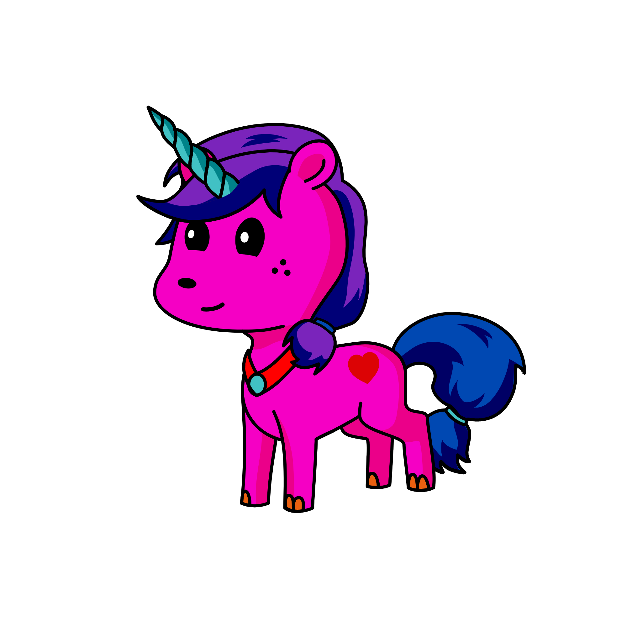 Twilight Sparkle, the unicorn