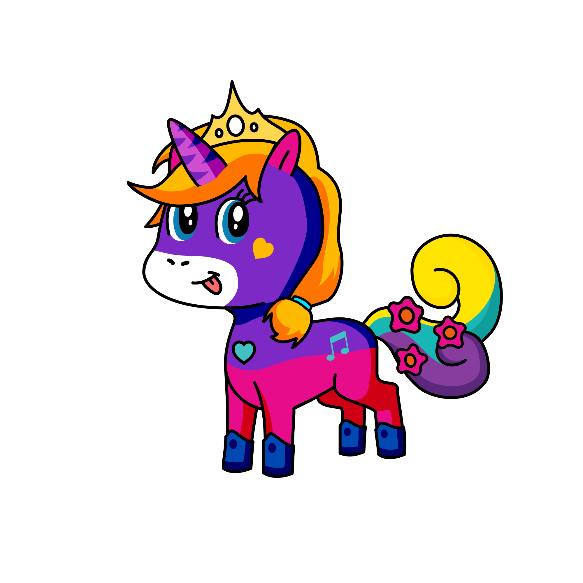 Ophelia, the unicorn