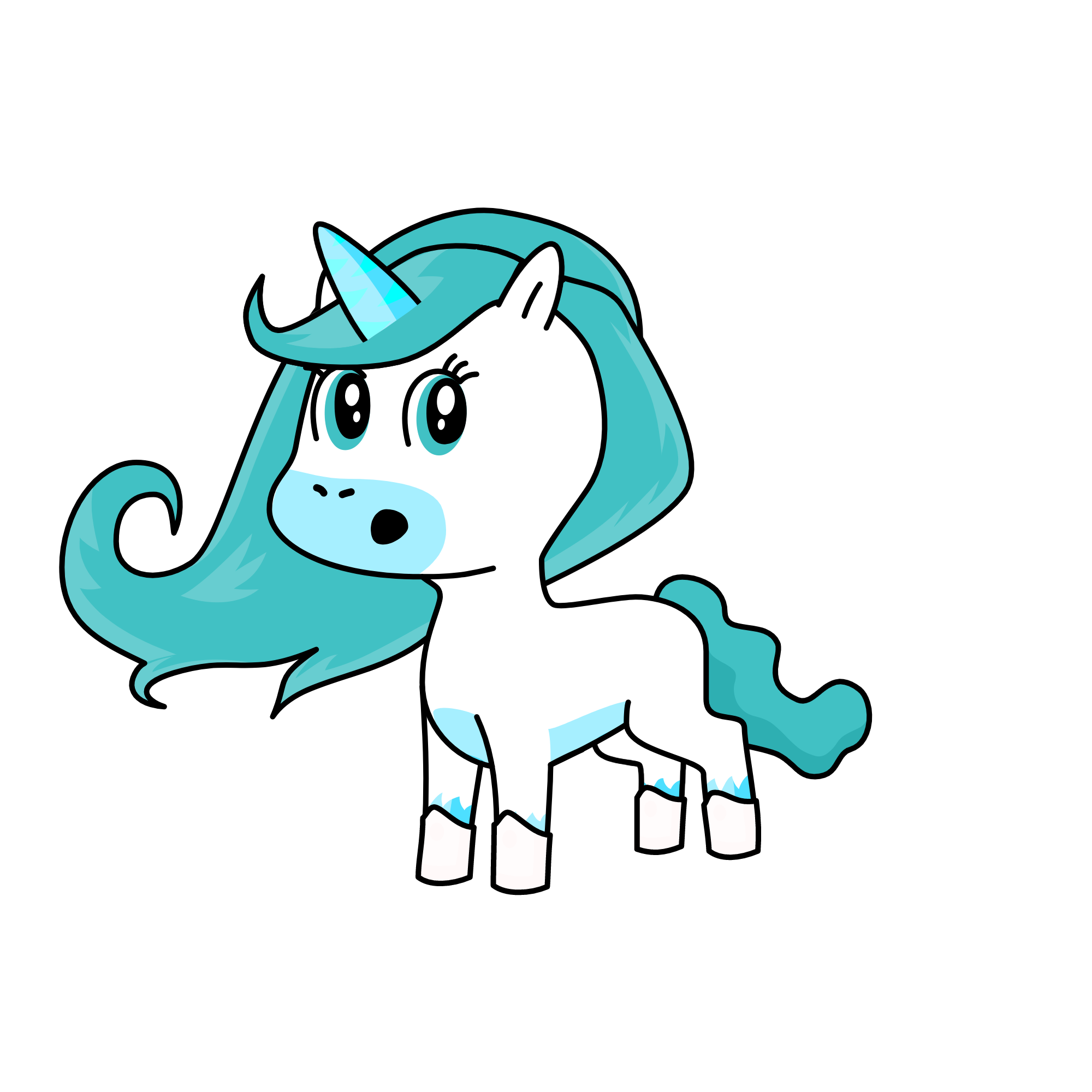 Icecream, the unicorn
