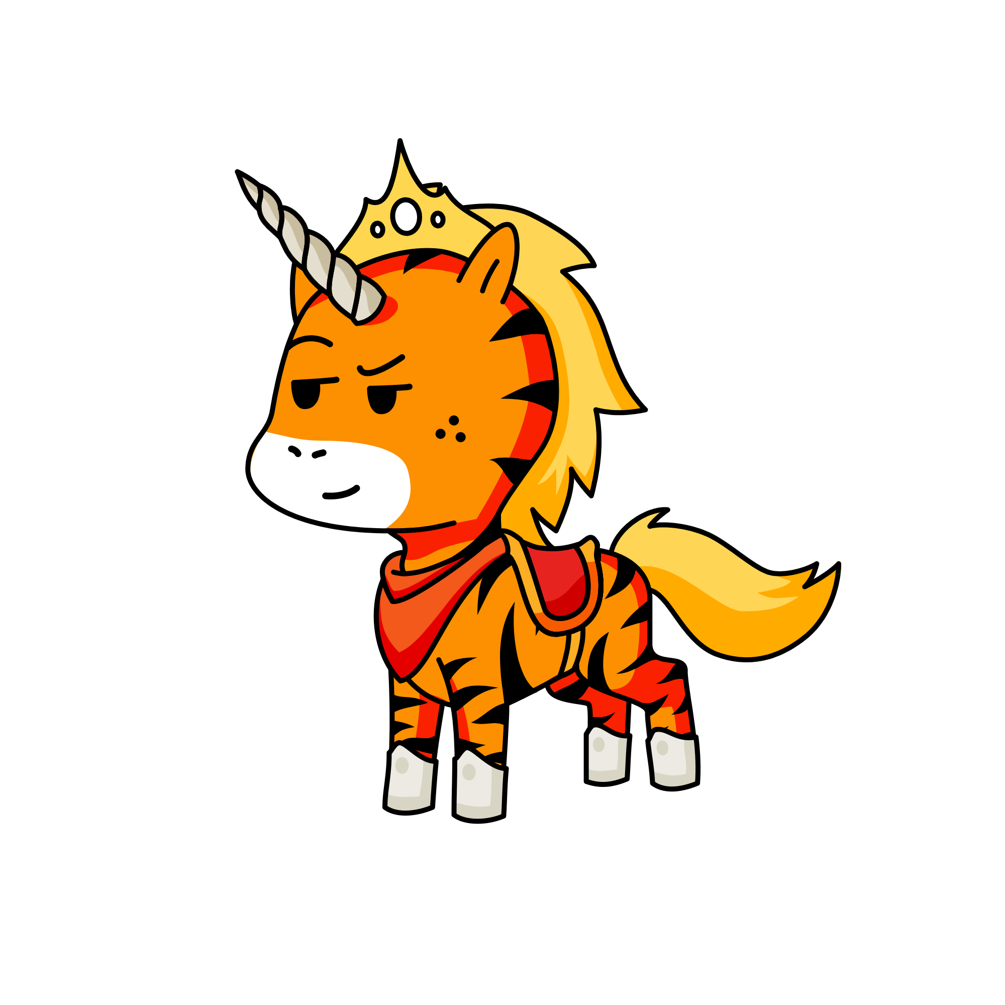 Spike, the unicorn