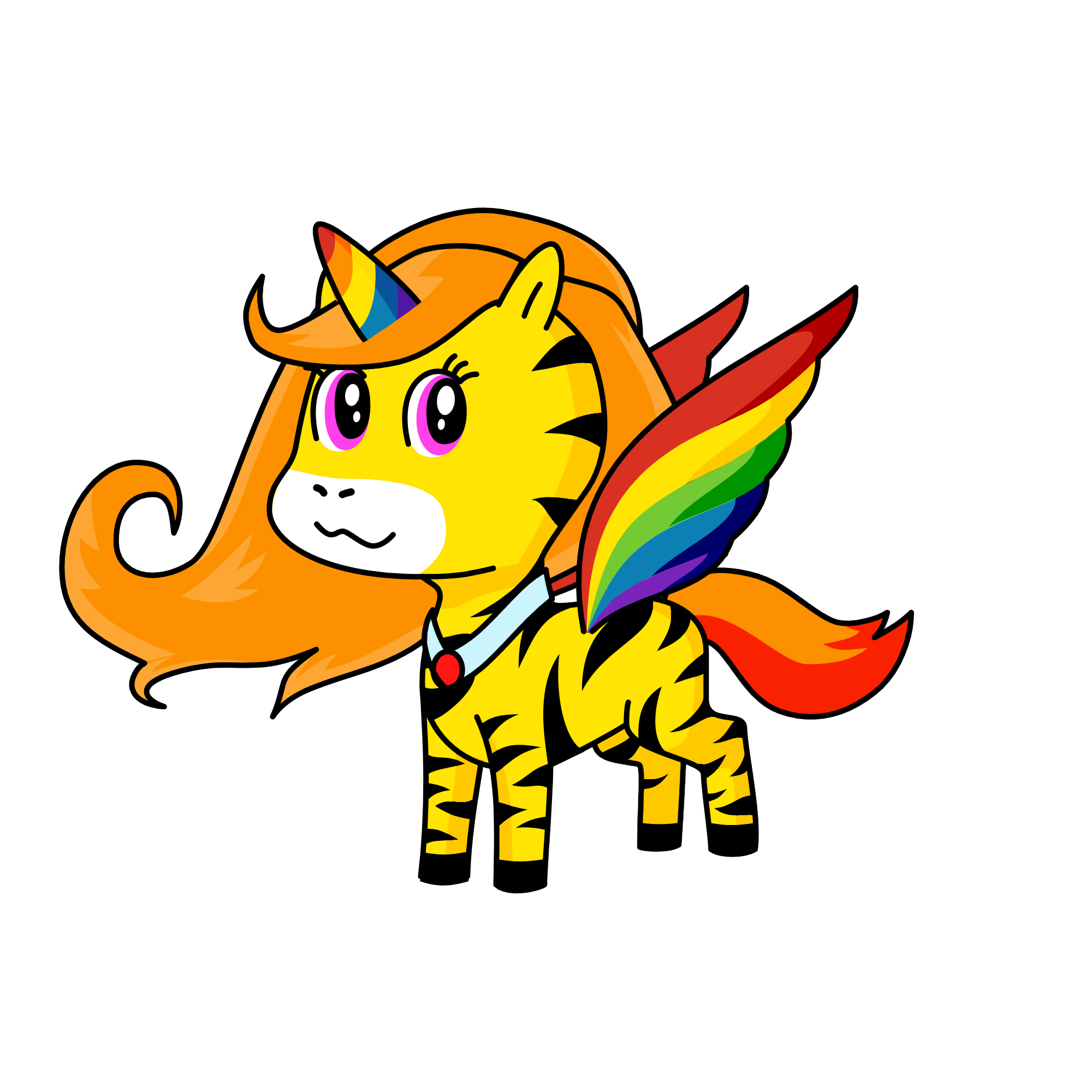 Princess Spikey, the unicorn