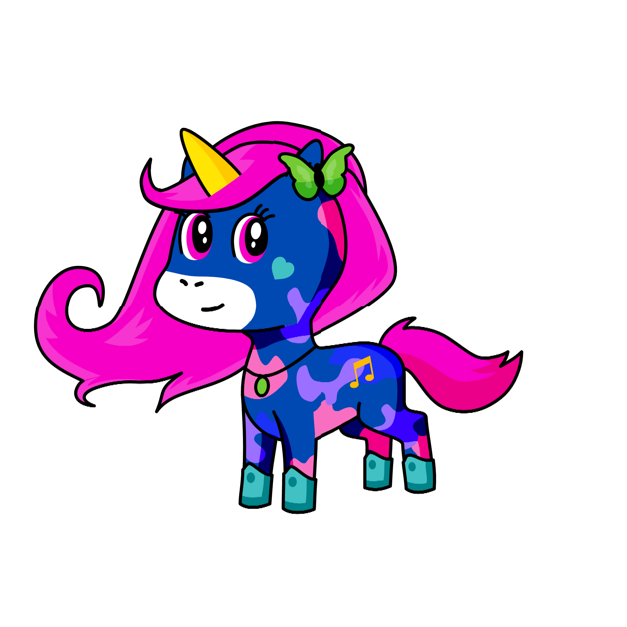 Madie , the unicorn