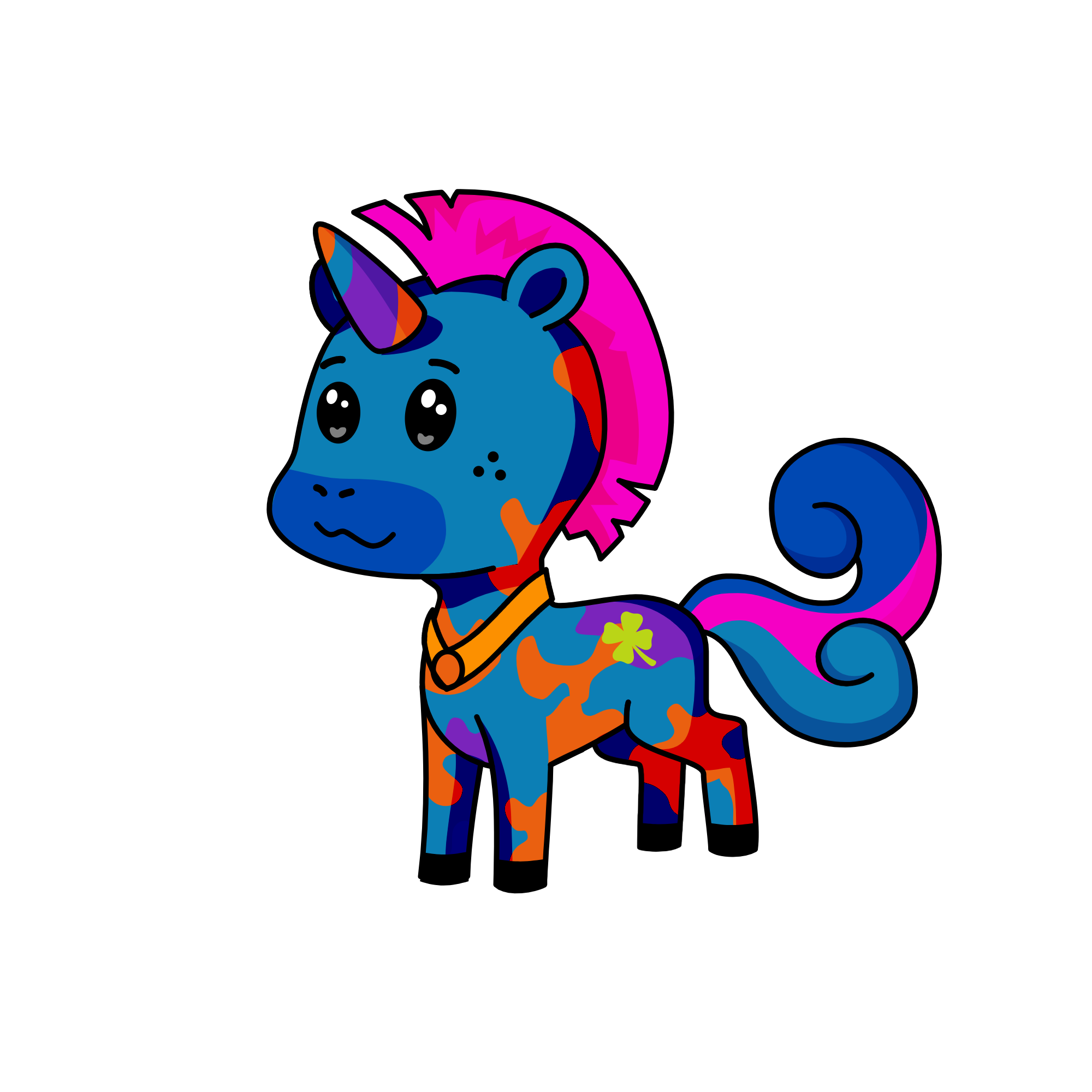 Goatiy, the unicorn