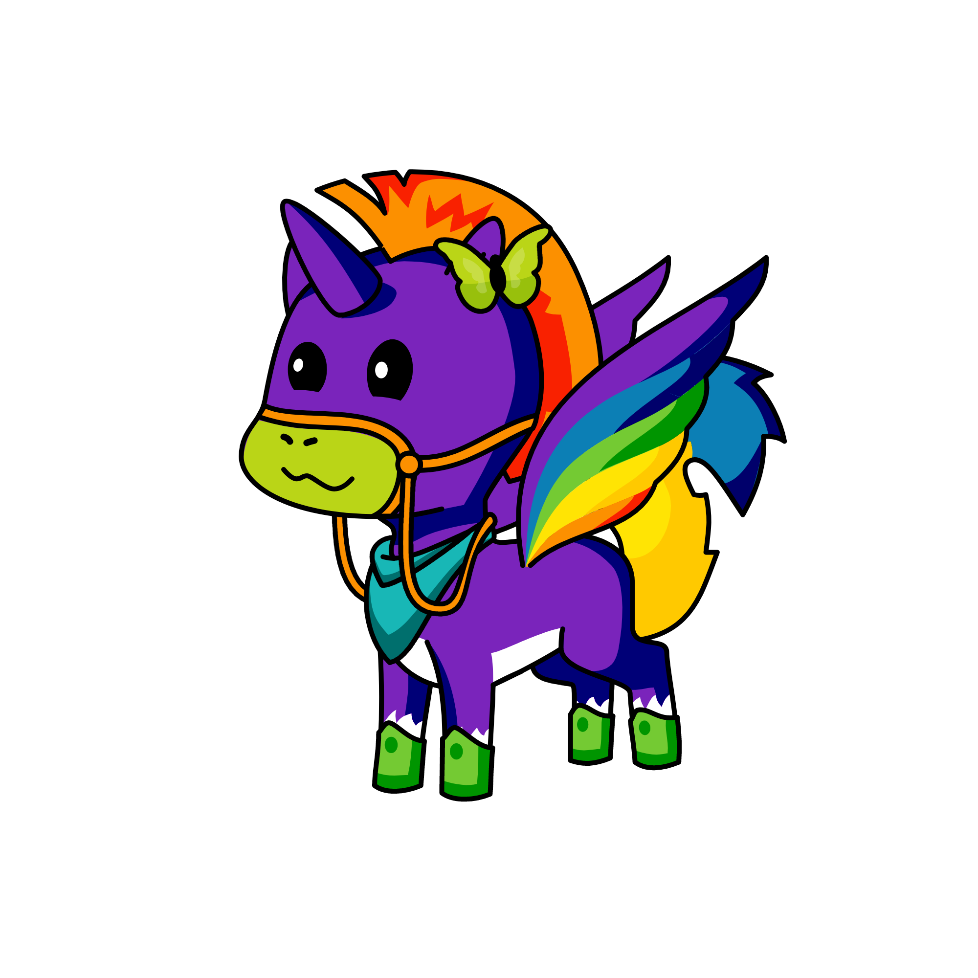 Sunshine, the unicorn