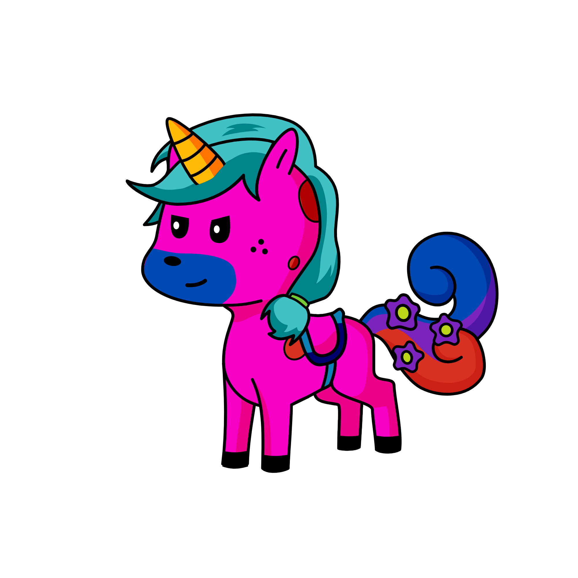 Princess Spot, the unicorn