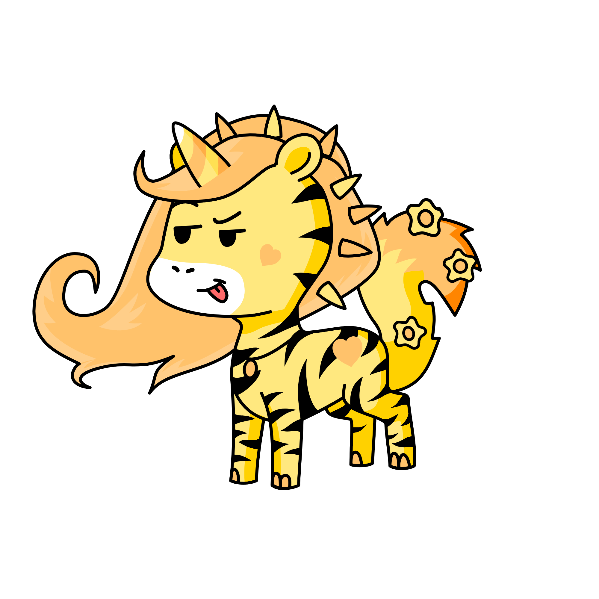 thought horse, the unicorn