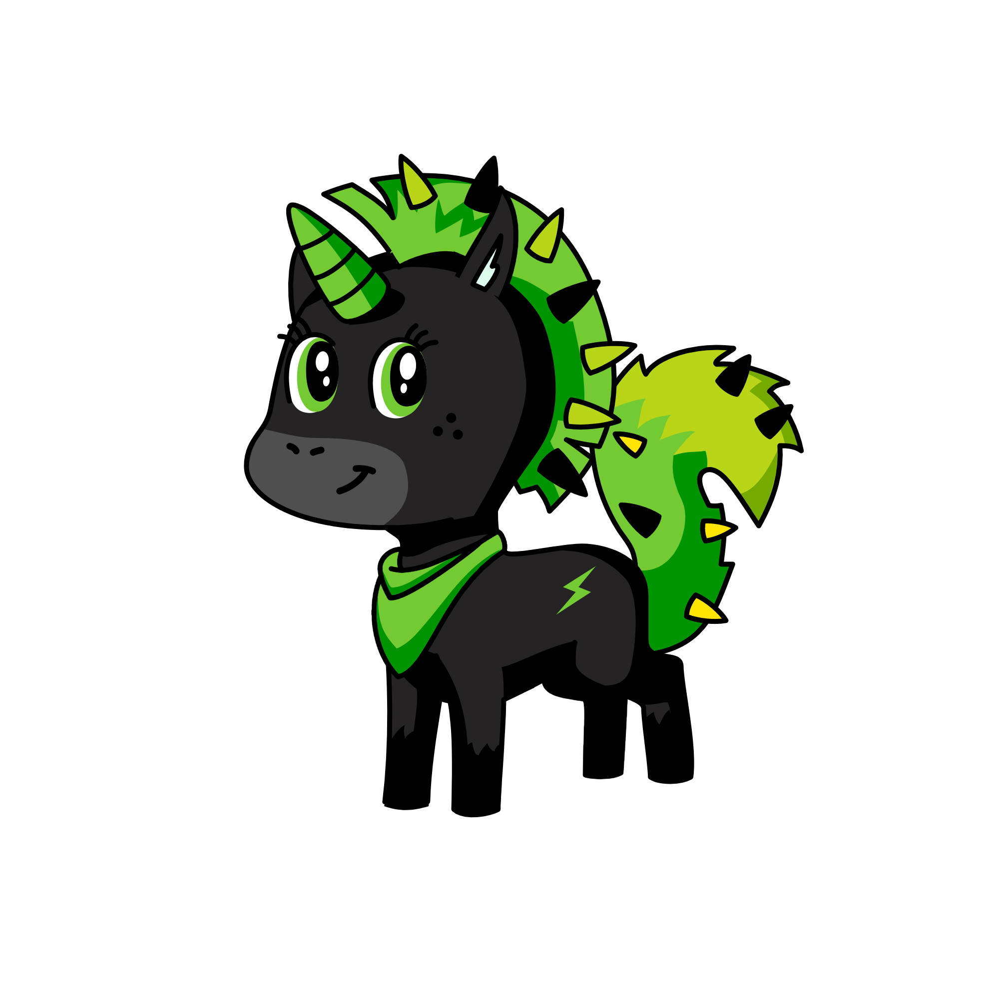 Plagg, the unicorn