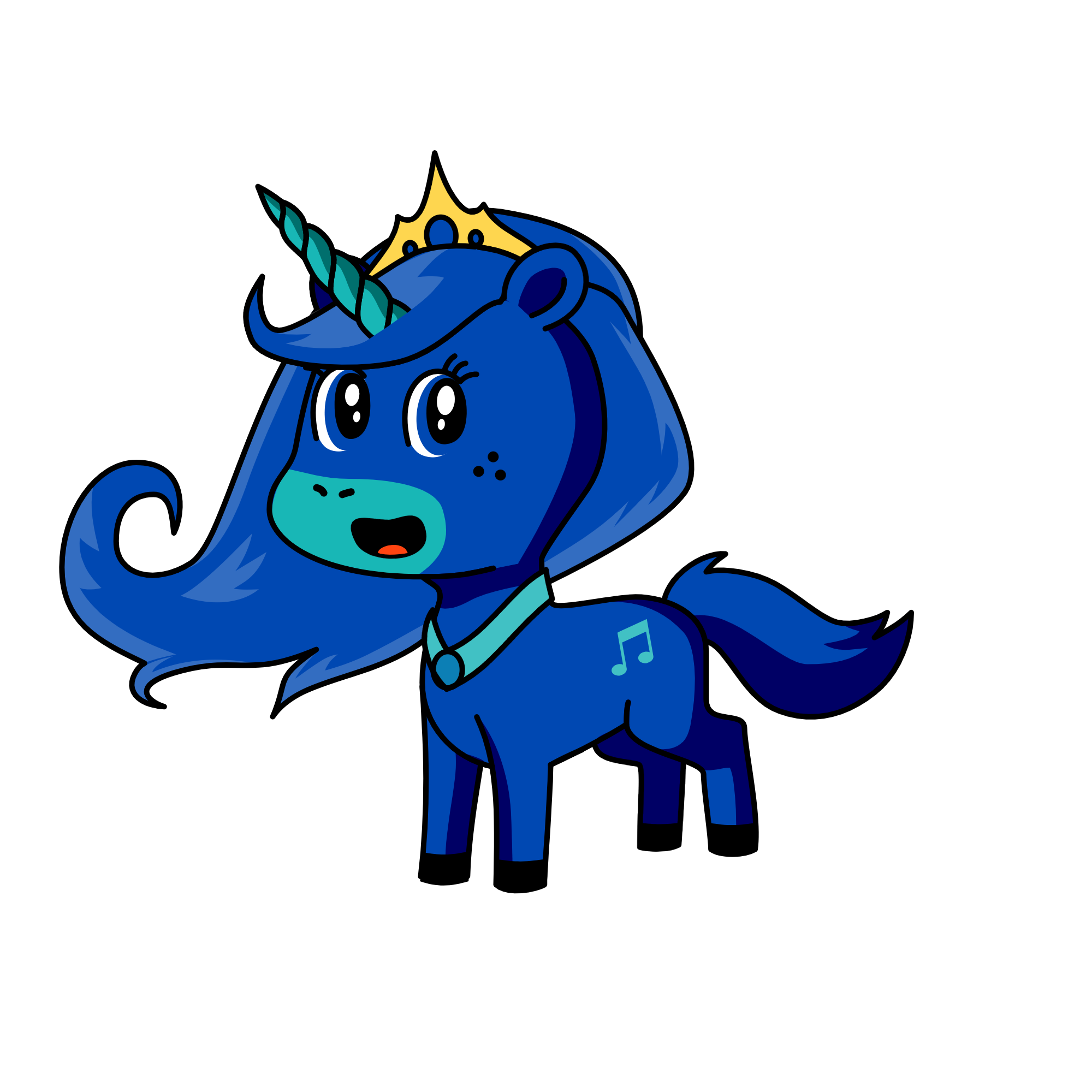 luna, the unicorn