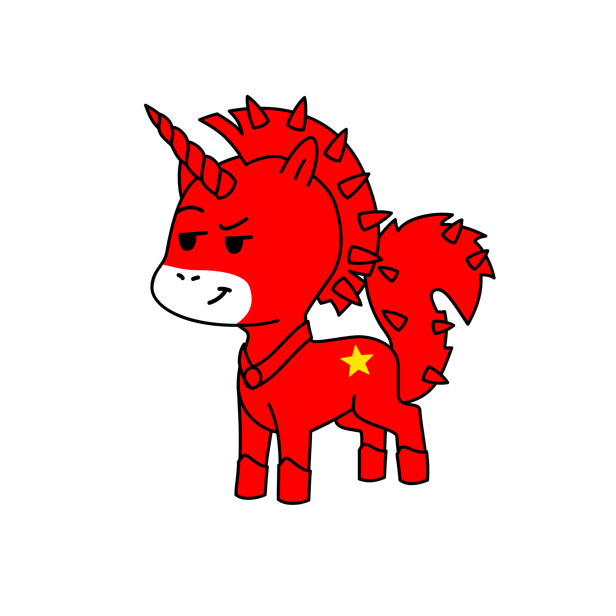DASHER, the unicorn