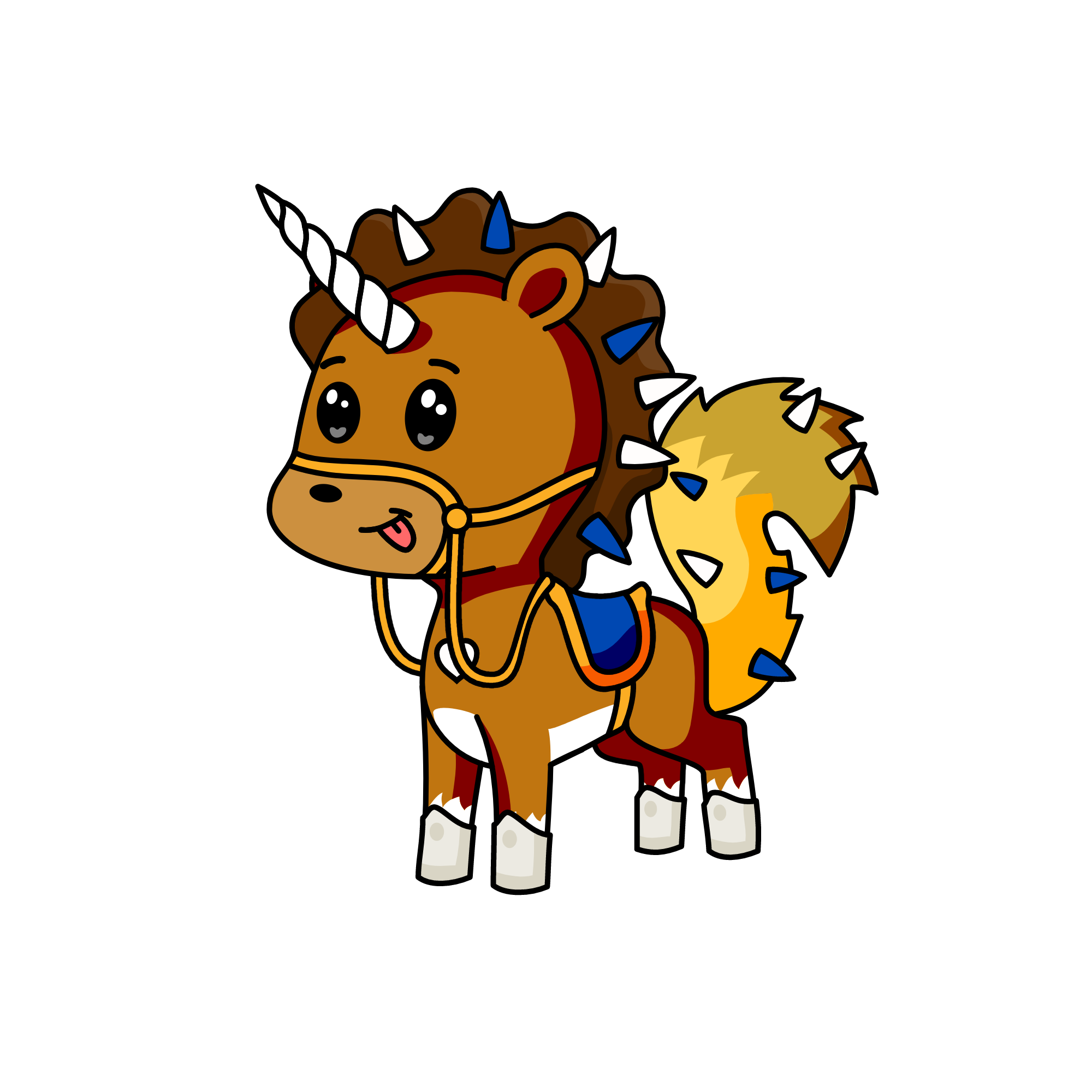 Punki3, the unicorn