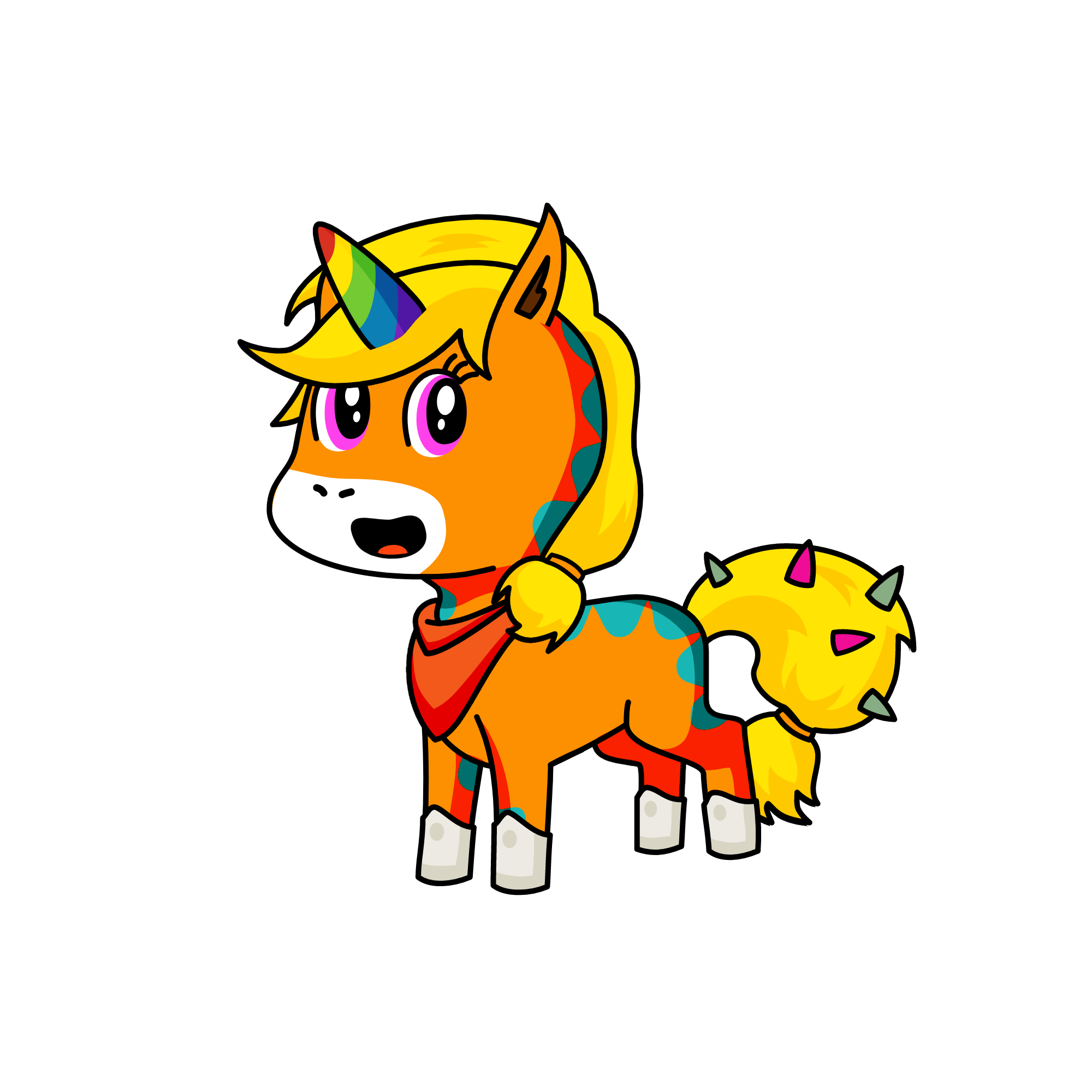 pinki pay, the unicorn