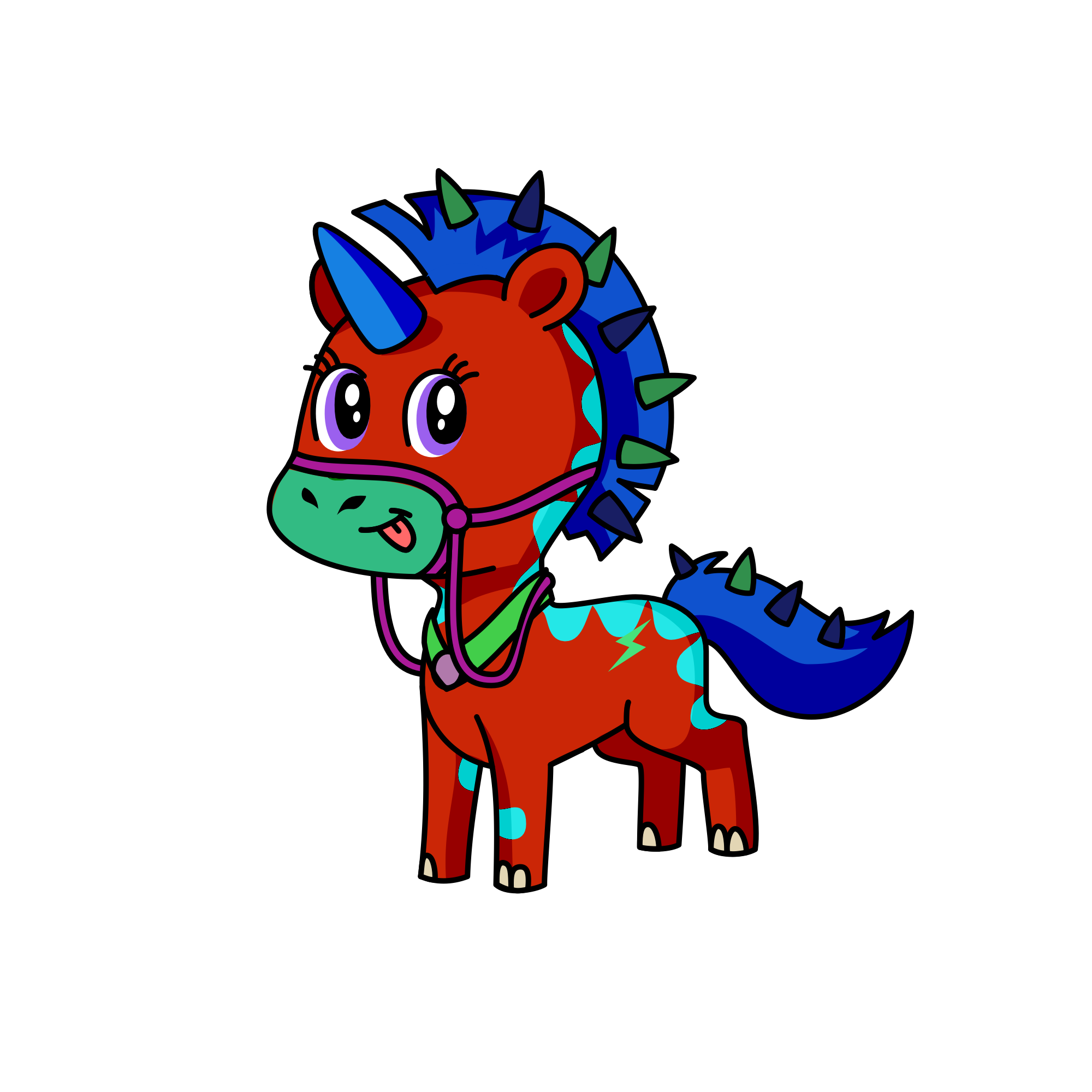 Uouo, the unicorn